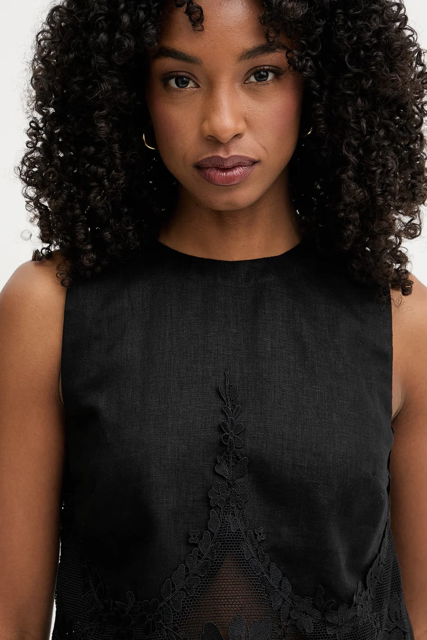 Женская льняная блузка - фото 4