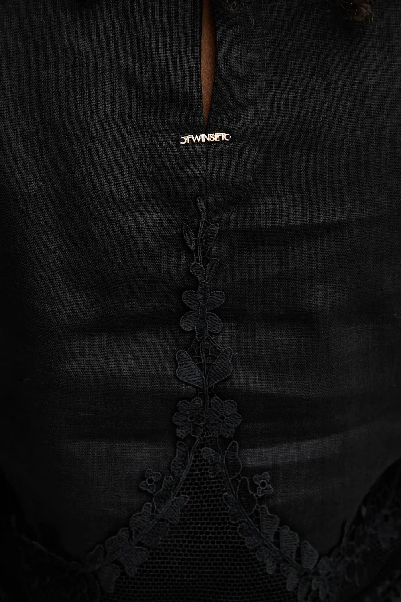 Женская льняная блузка - фото 6