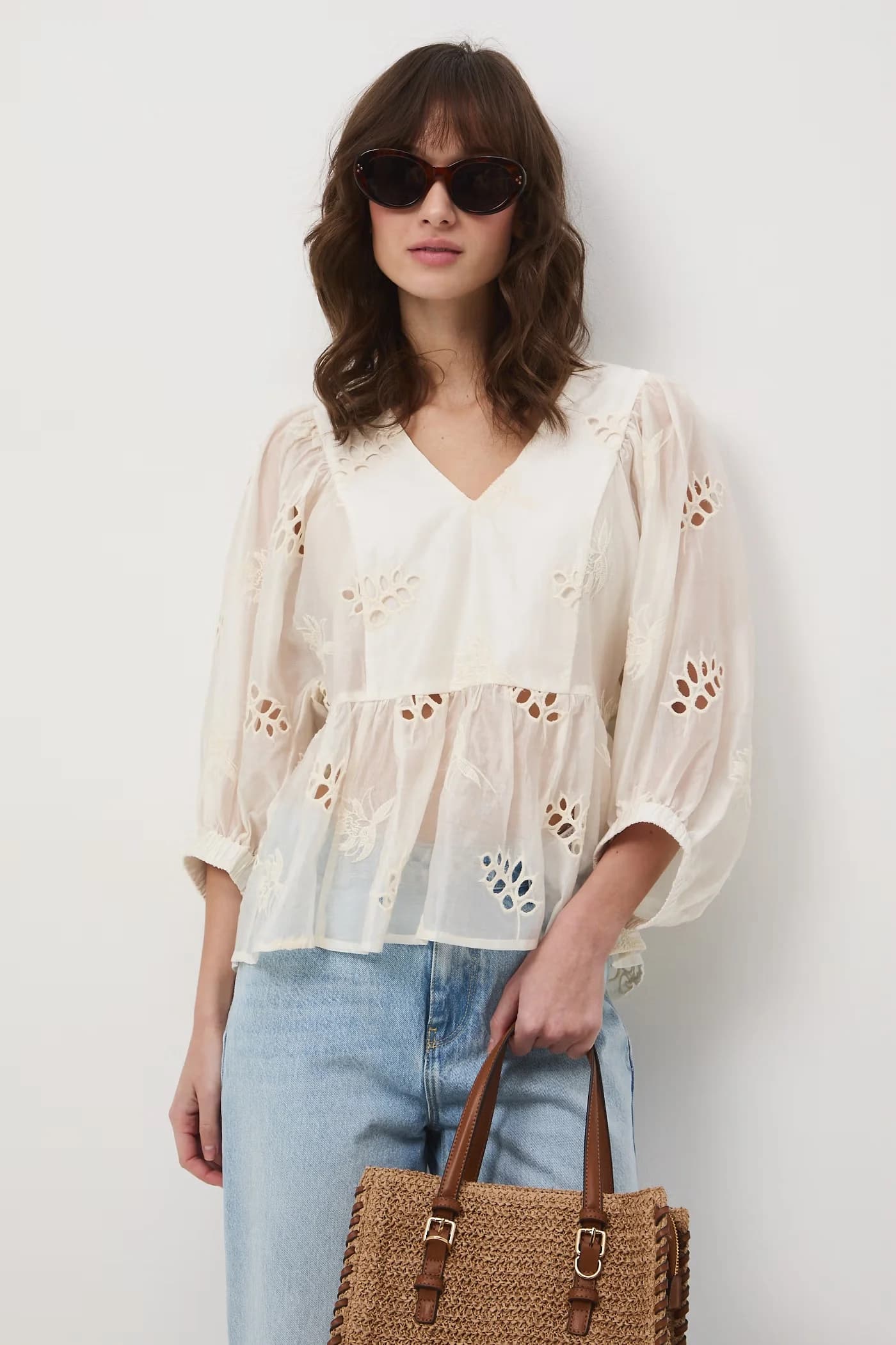 Женская блузка с лиоцеллом - фото 2