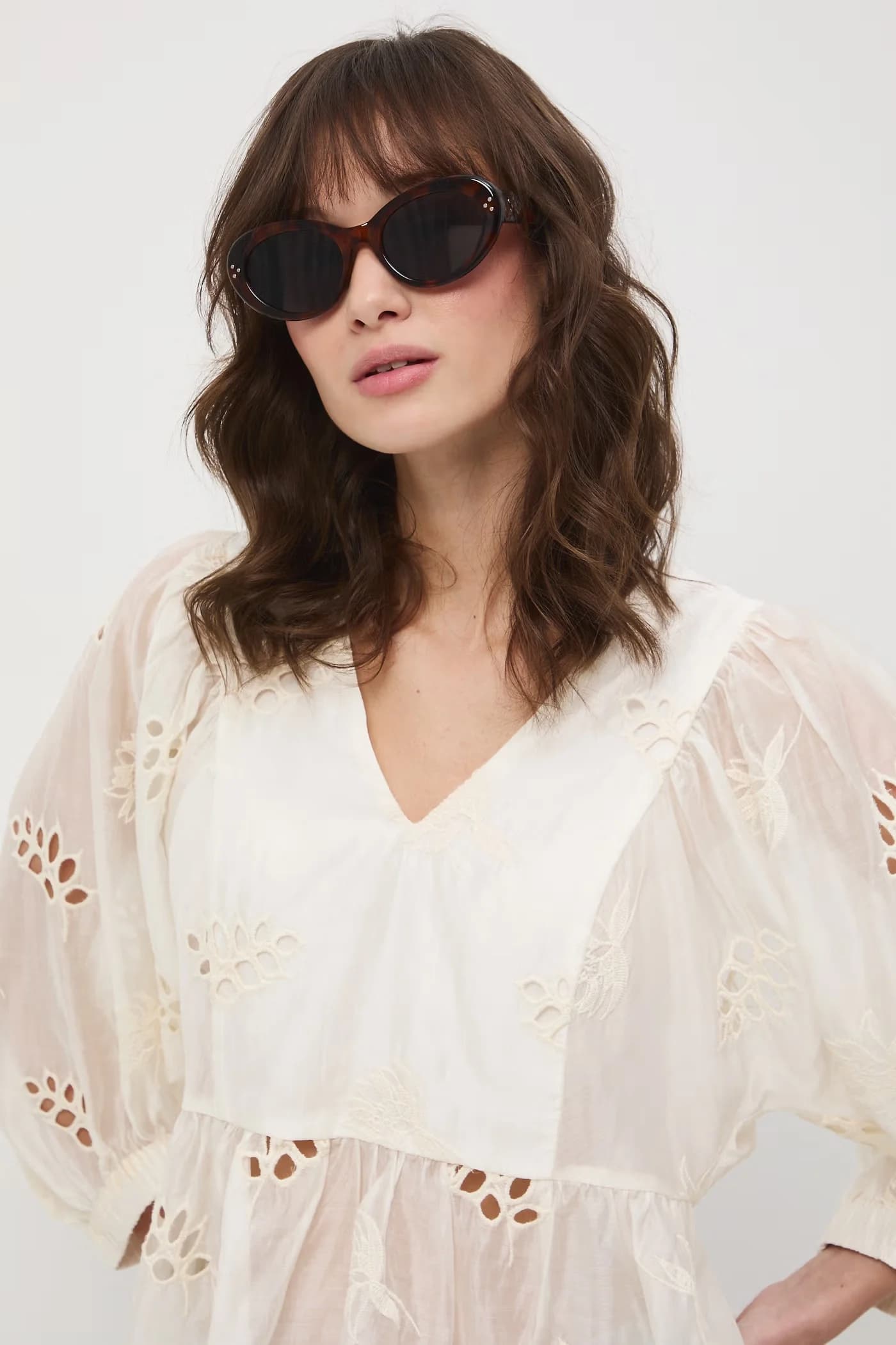 Женская блузка с лиоцеллом - фото 4