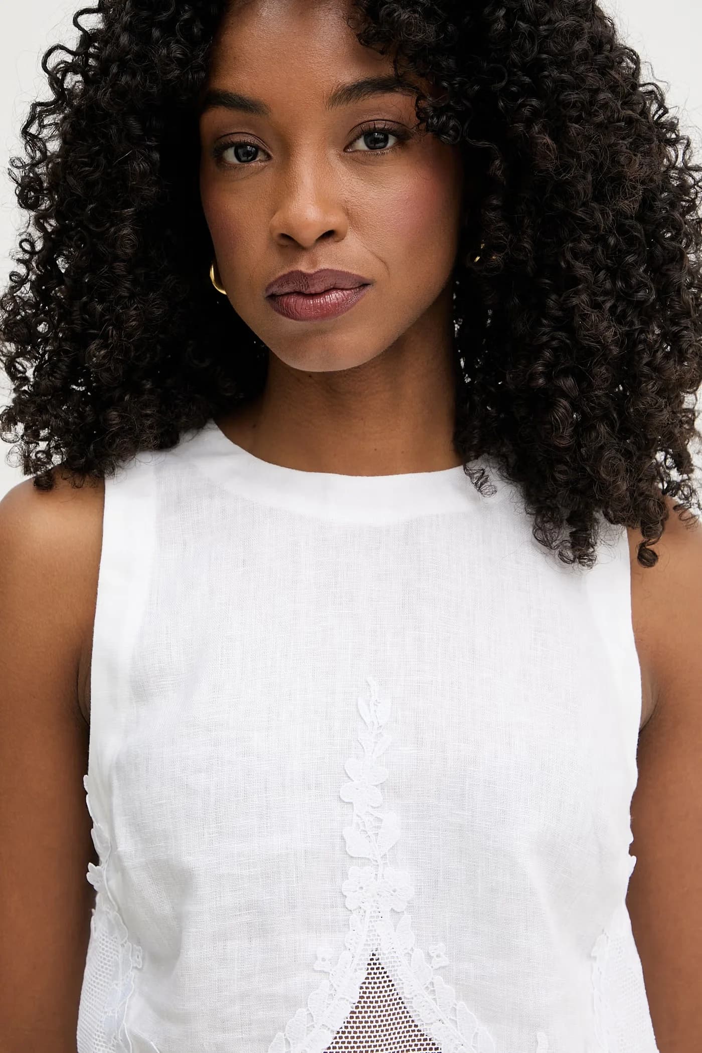 Женская льняная блузка - фото 4