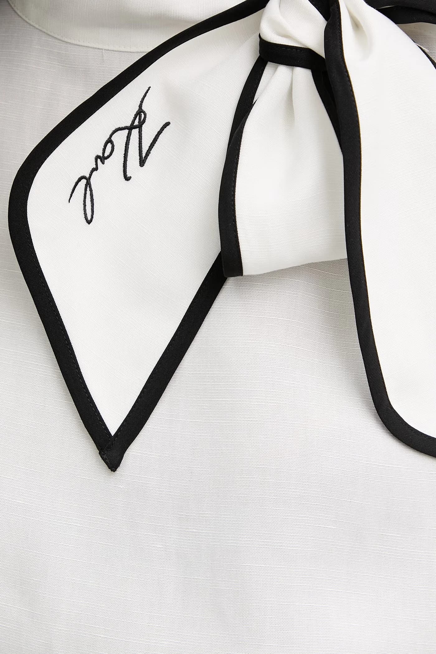 Женская блузка из льна - фото 5