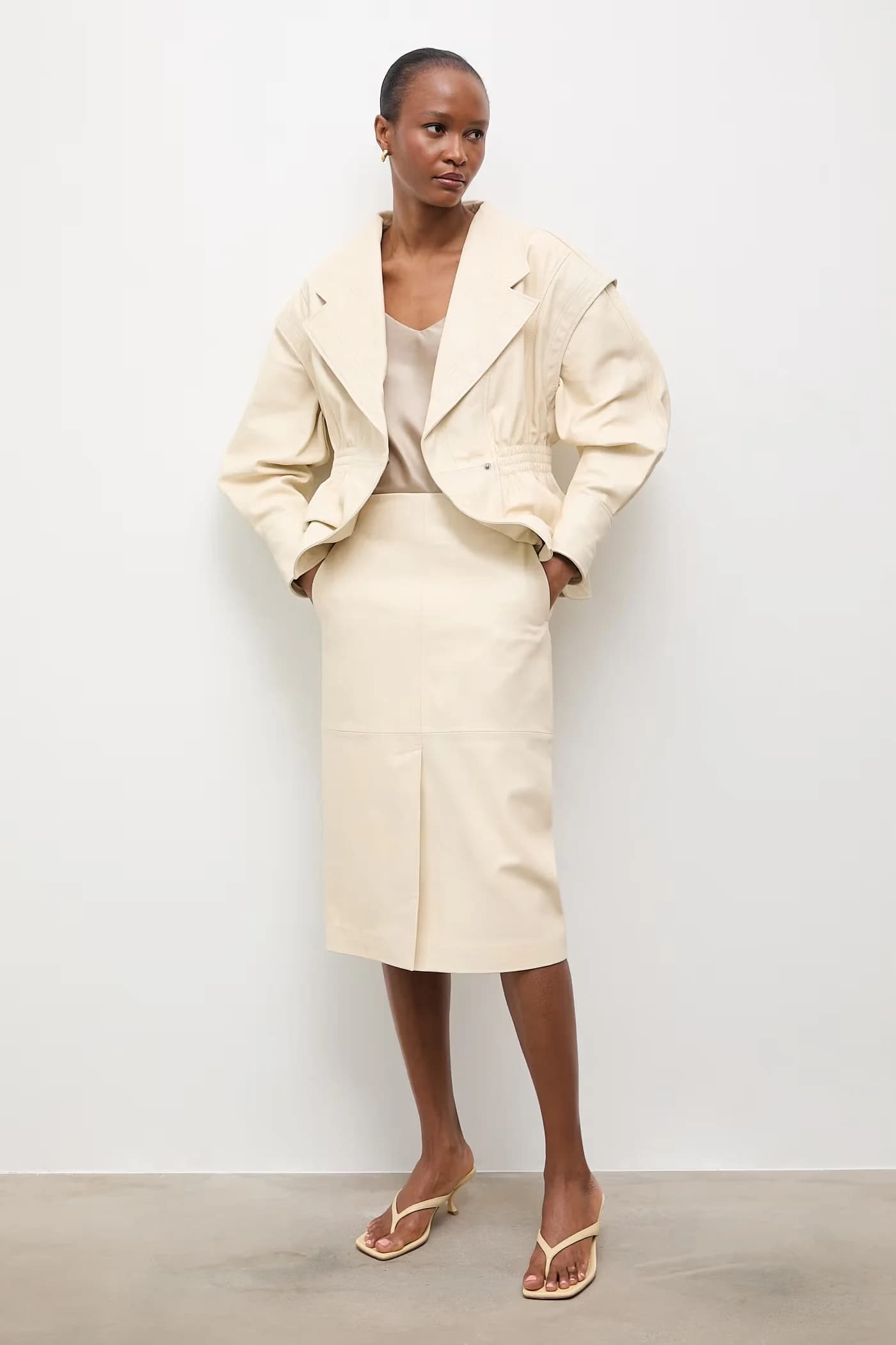 Кожаная куртка NOOR из коллекции Unscripted - фото 7