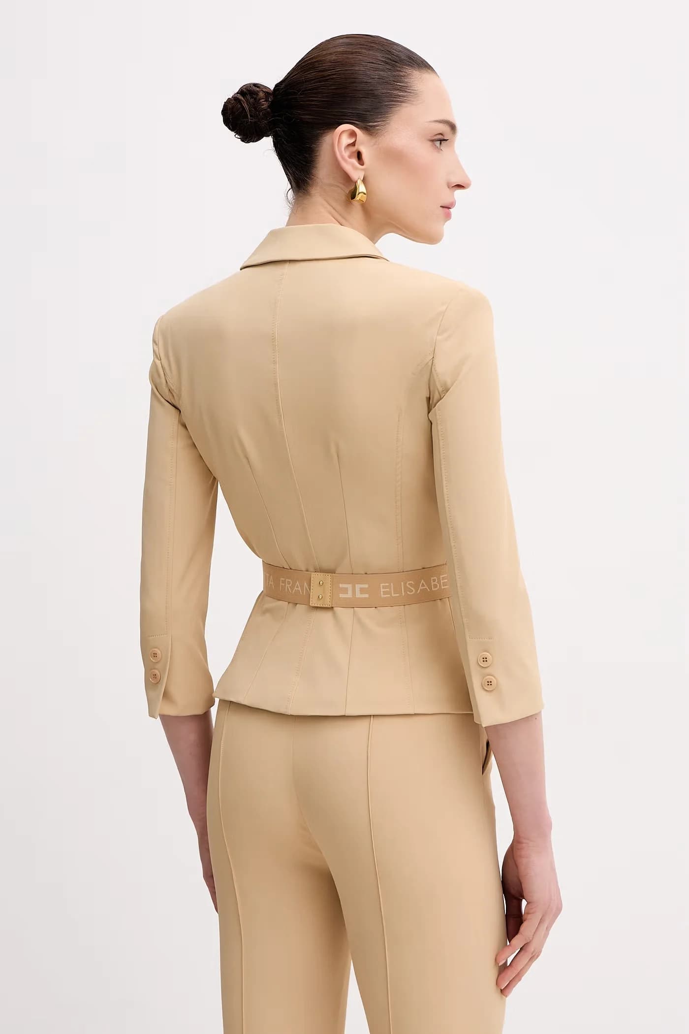 Женский двубортный пиджак - фото 5