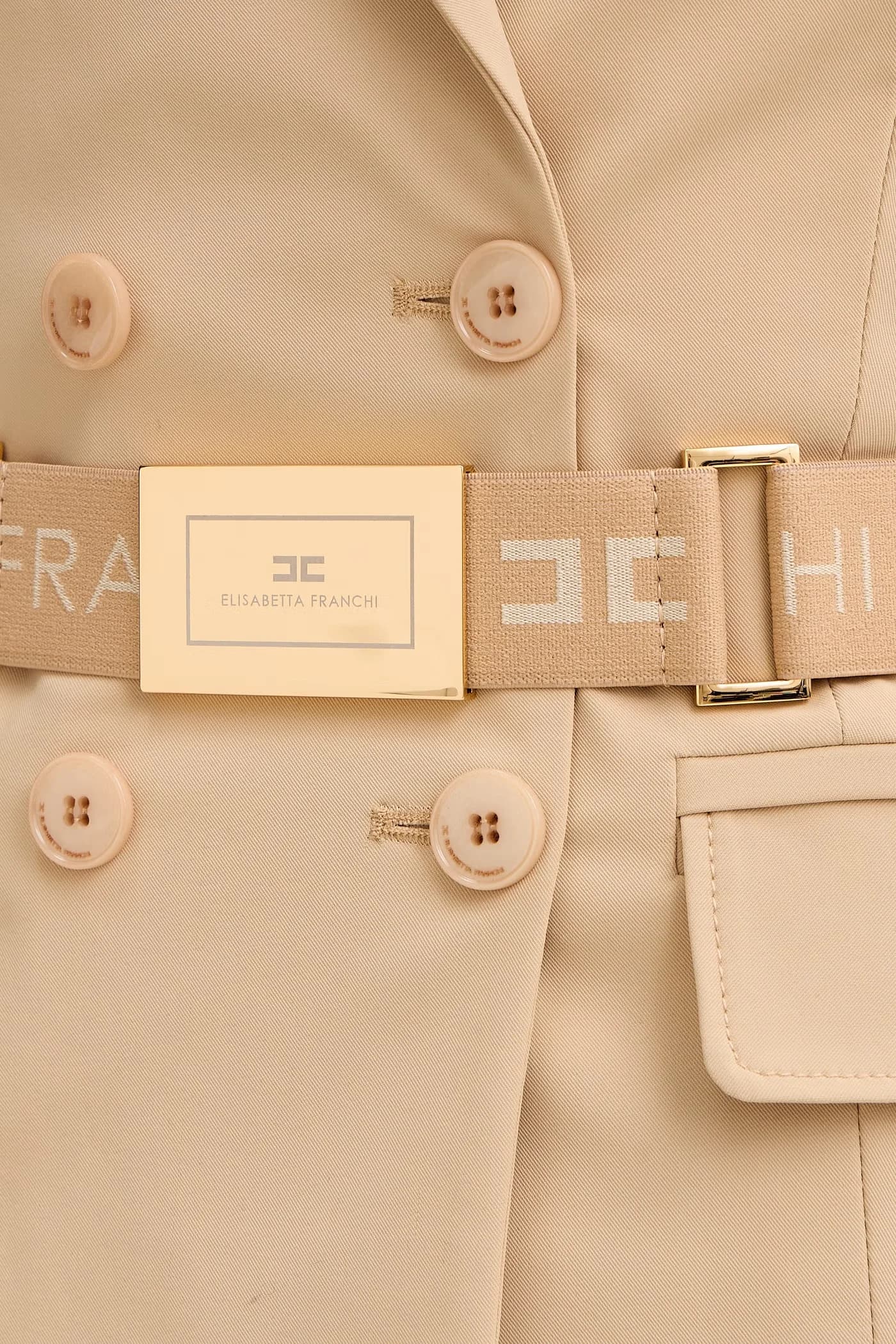 Женский двубортный пиджак - фото 9