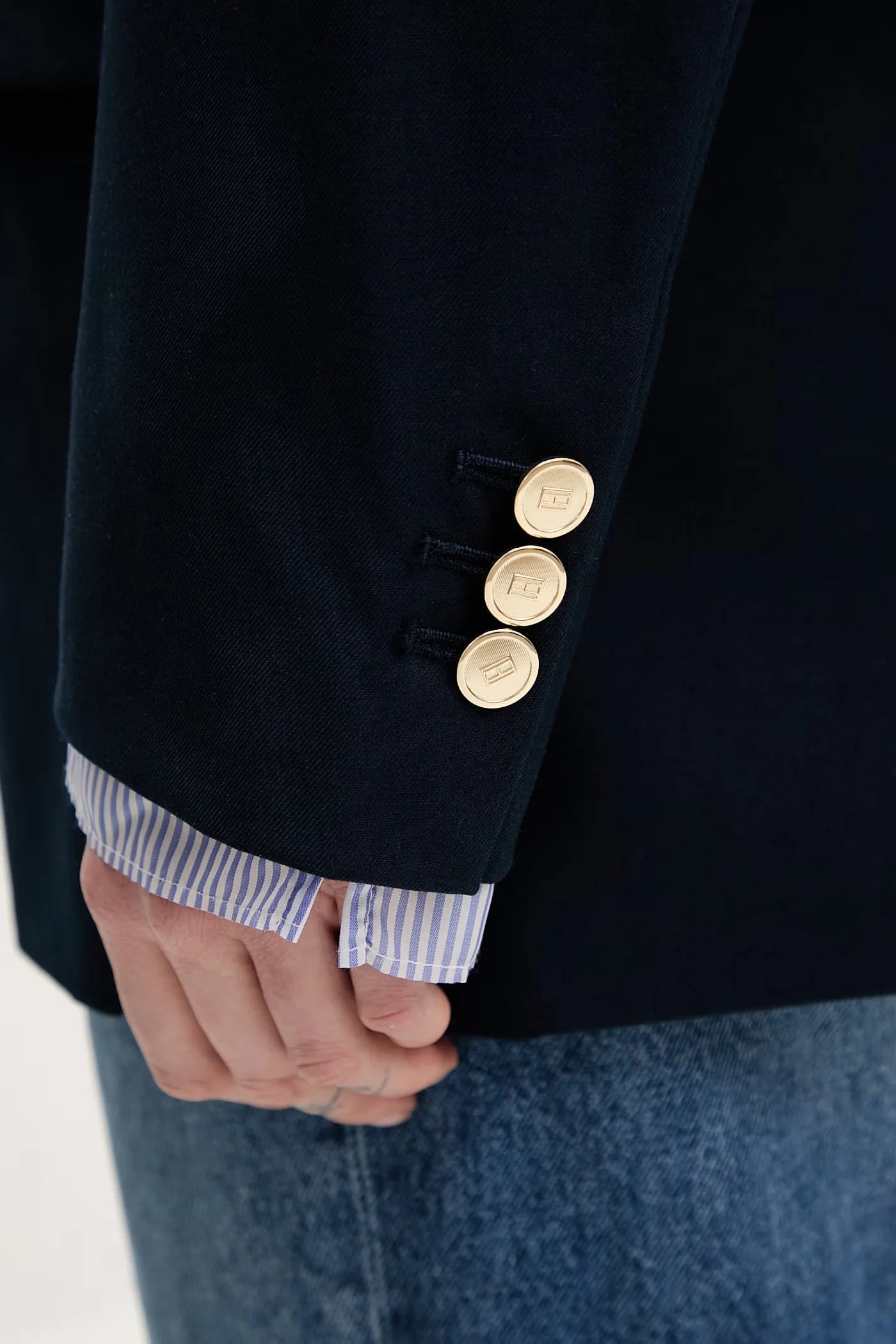 Женский однобортный пиджак - фото 11