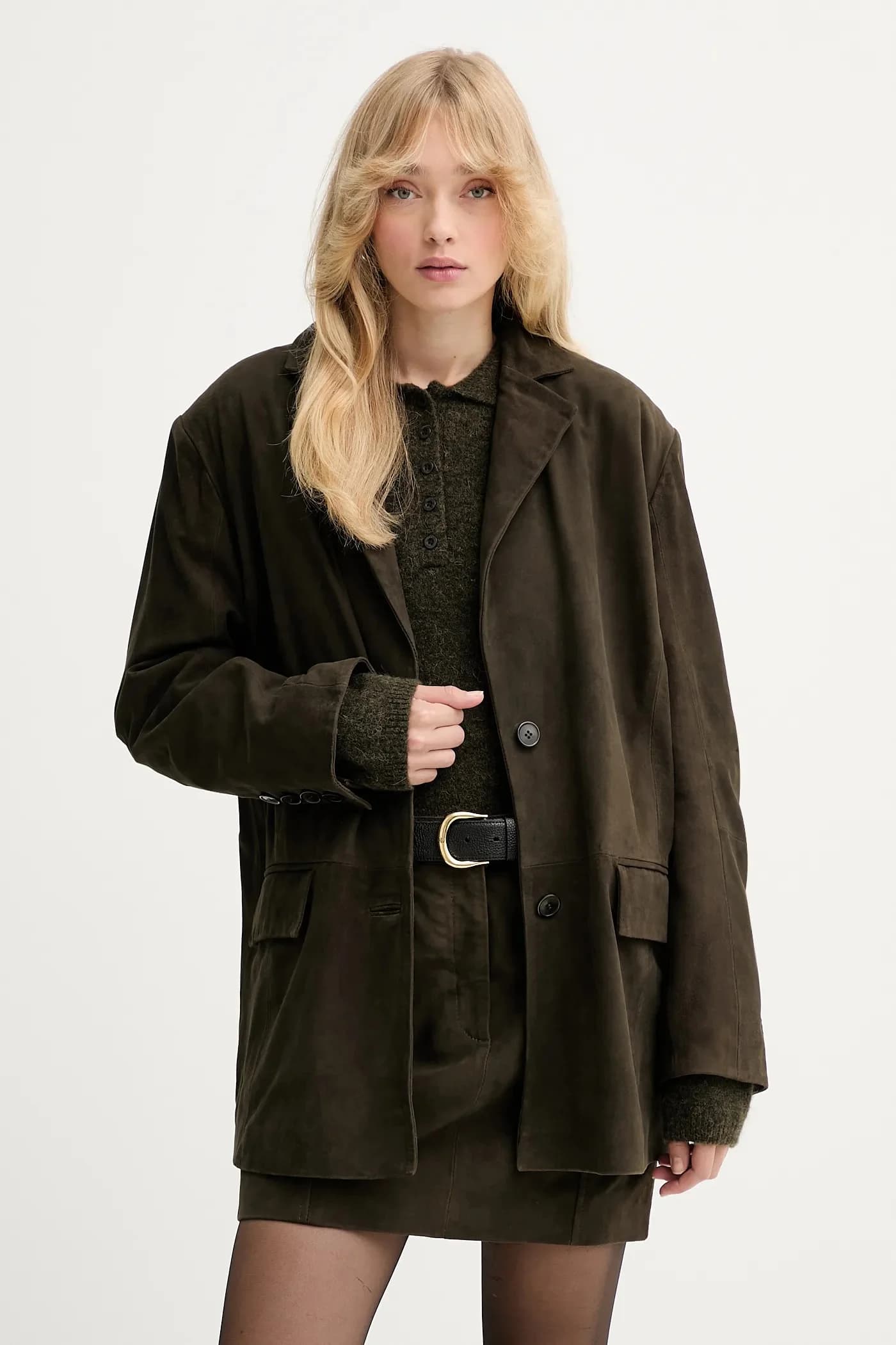 Замшевая куртка