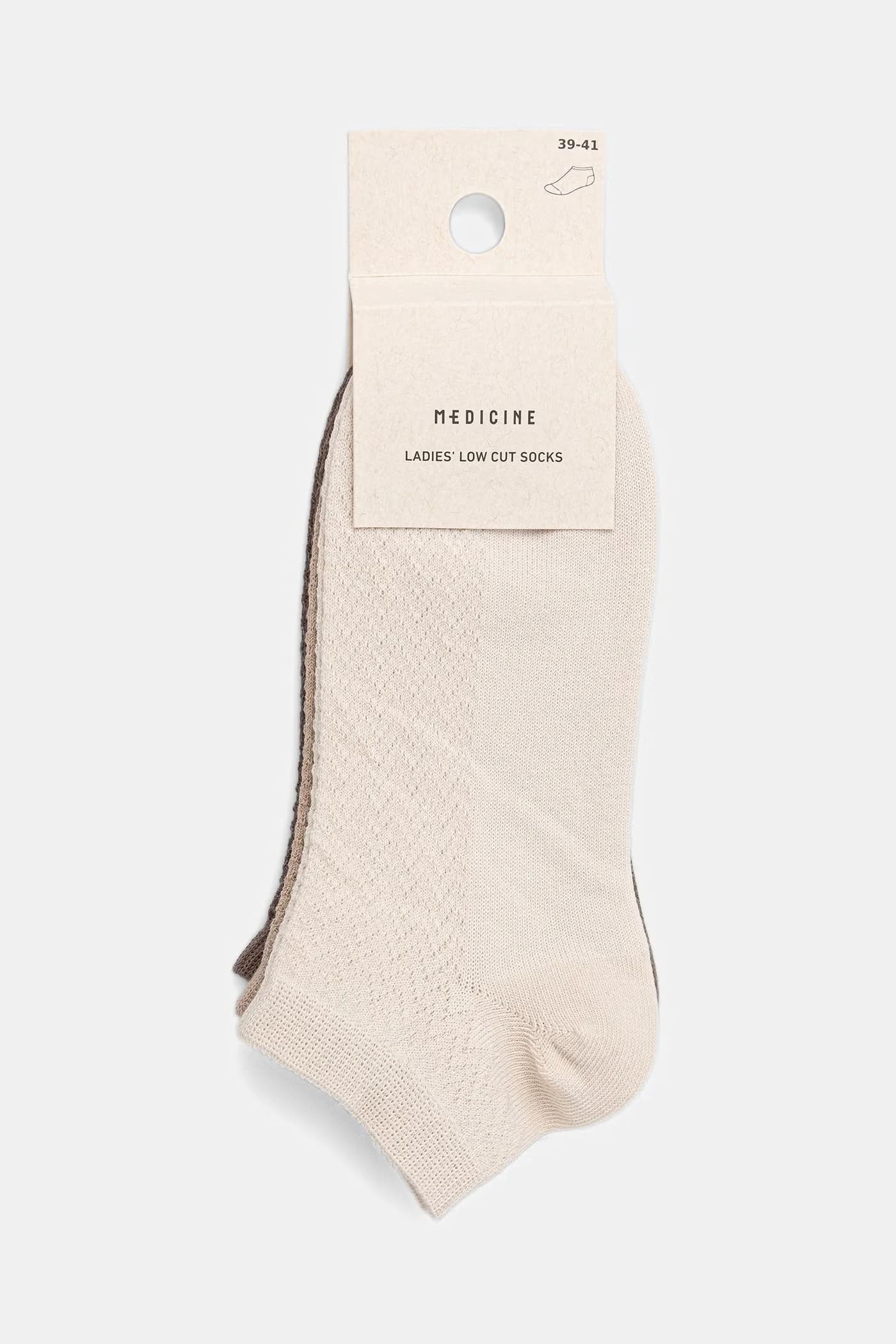 Женские хлопковые носки, 3 пары - фото 4