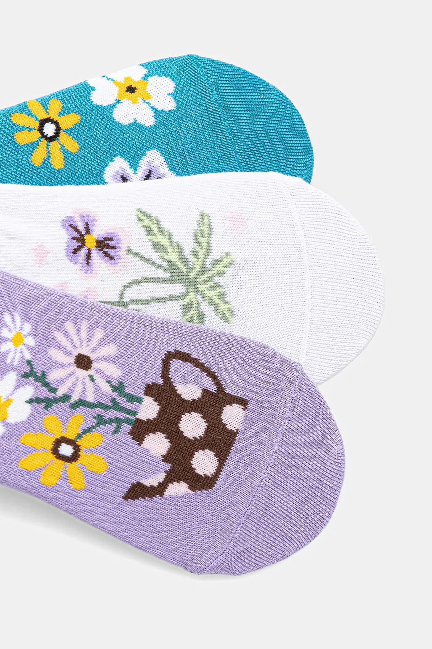 Женские носки до щиколотки, 3 пары - фото 2