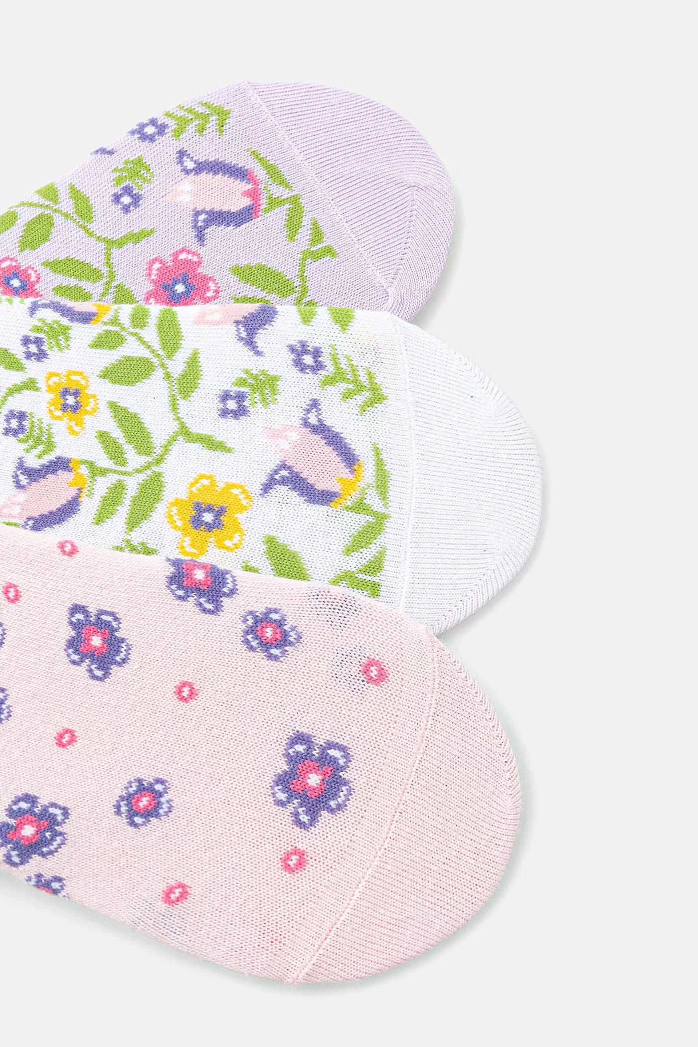 Женские носки до щиколотки, 3 пары - фото 3