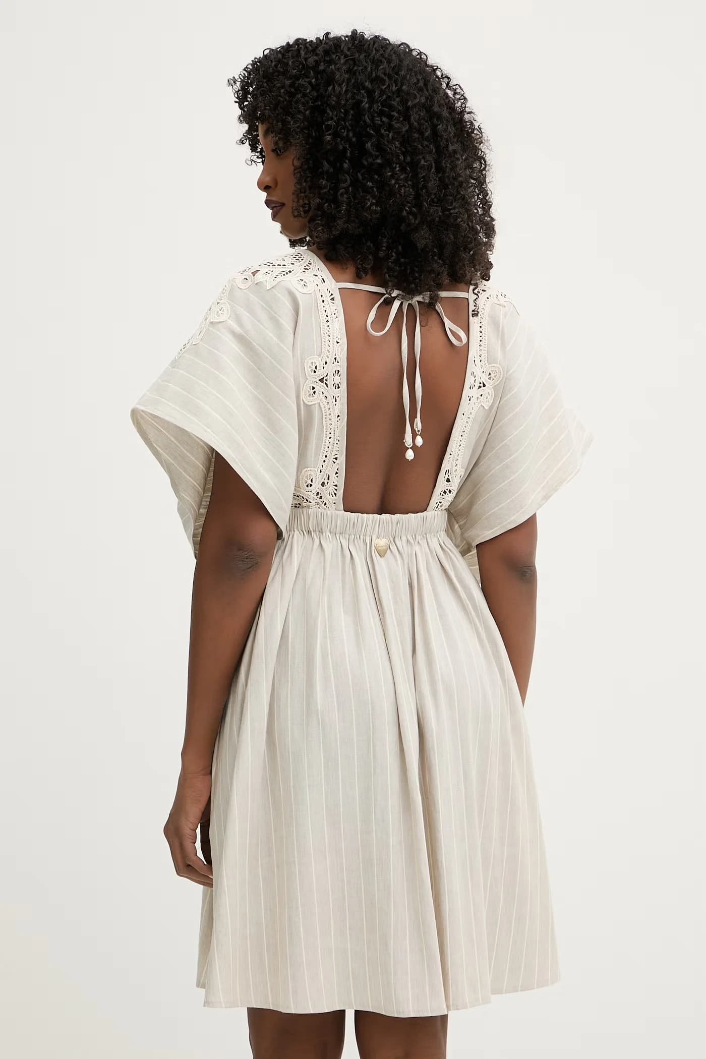 Летнее платье из льна - фото 5