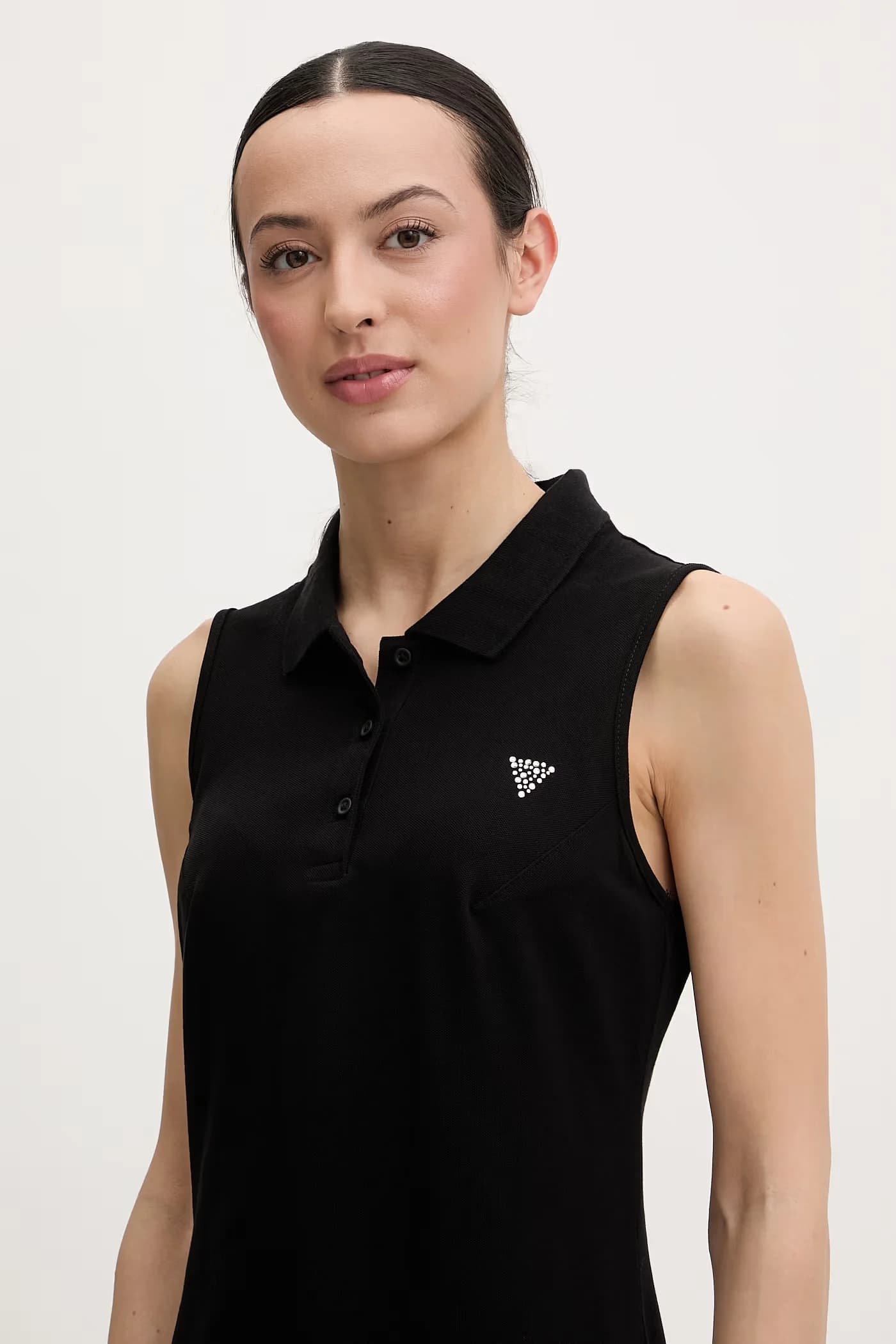 Платье из хлопка с эластаном SILVY - фото 4