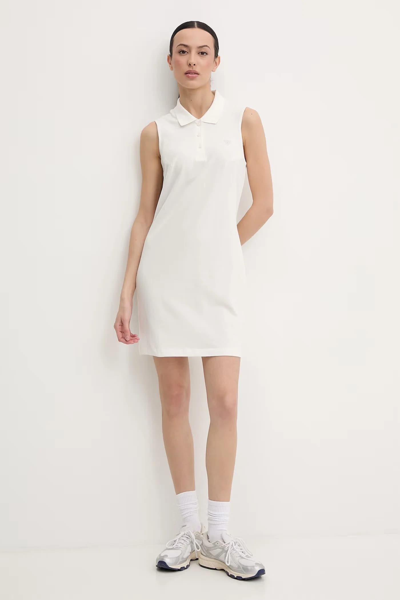 Платье из хлопка с эластаном SILVY - фото 3