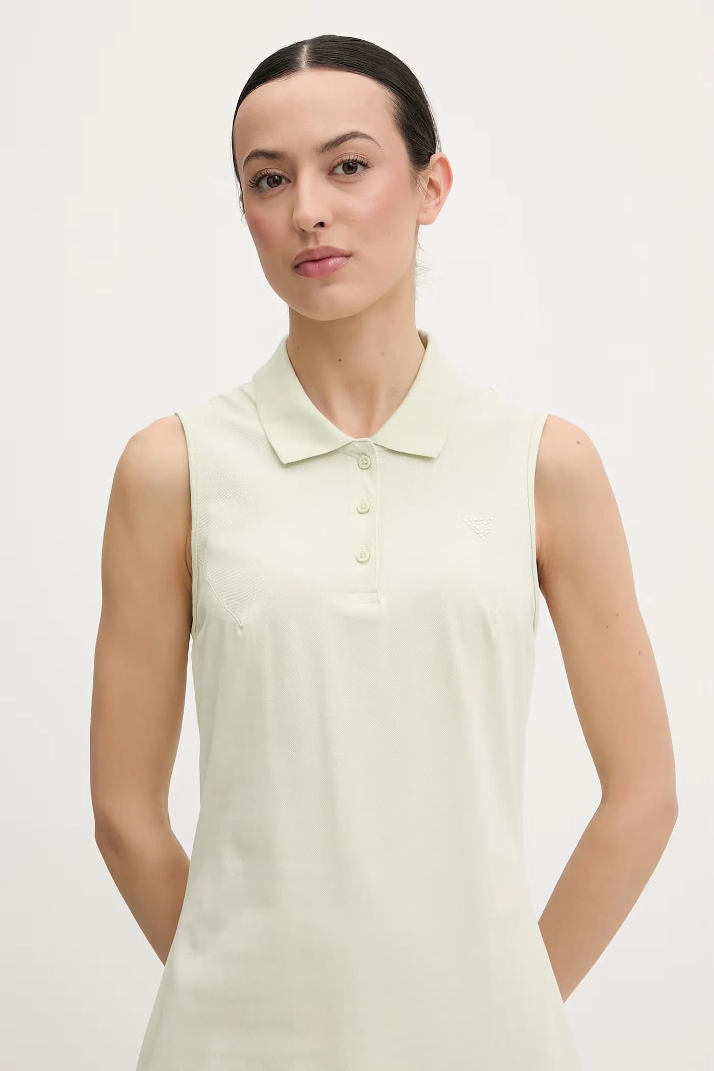 Платье из хлопка с эластаном SILVY - фото 7