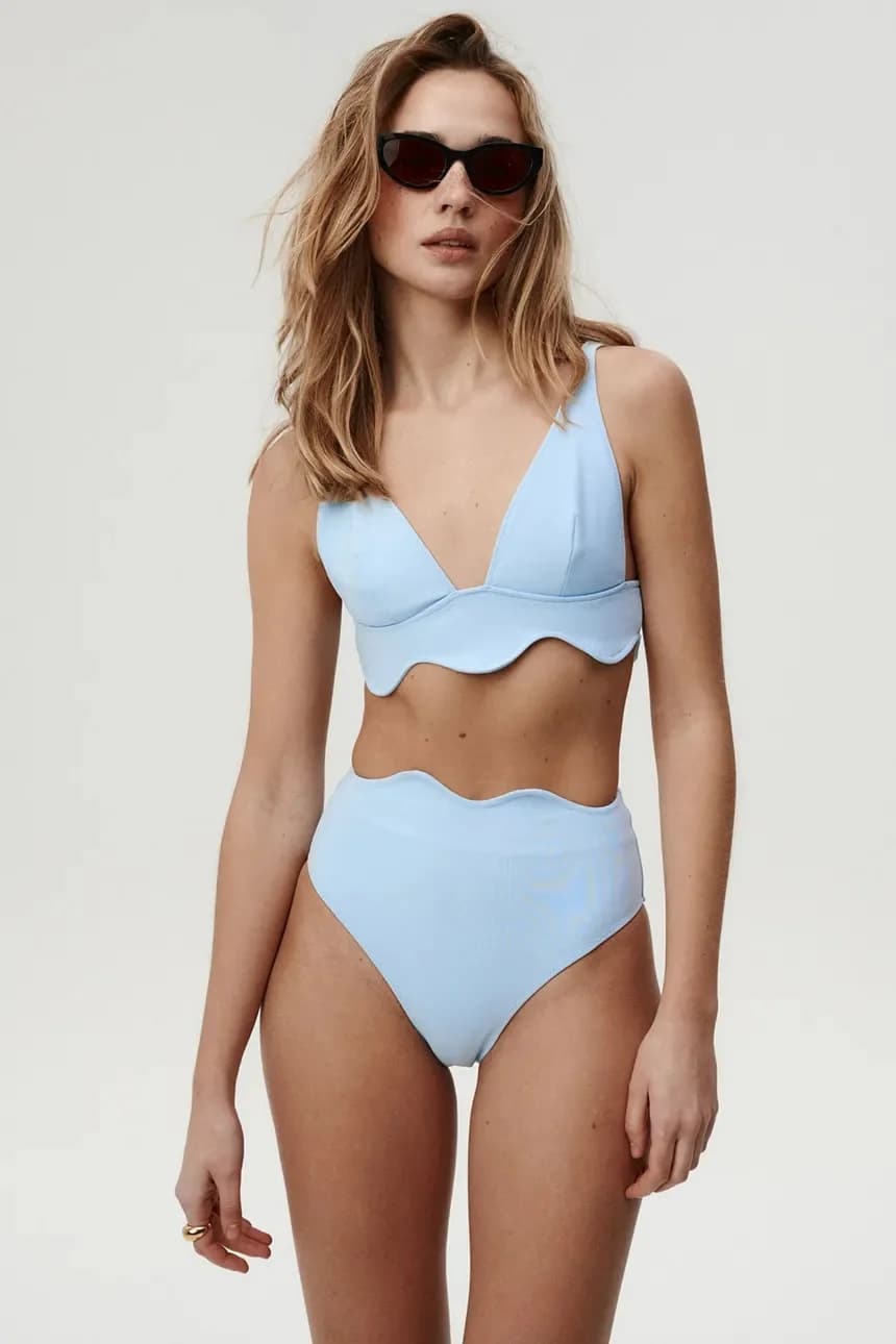 Женский купальник Bardot Верх бикини