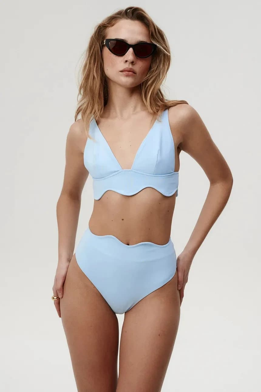 Женский купальник Bardot Верх бикини - фото 4