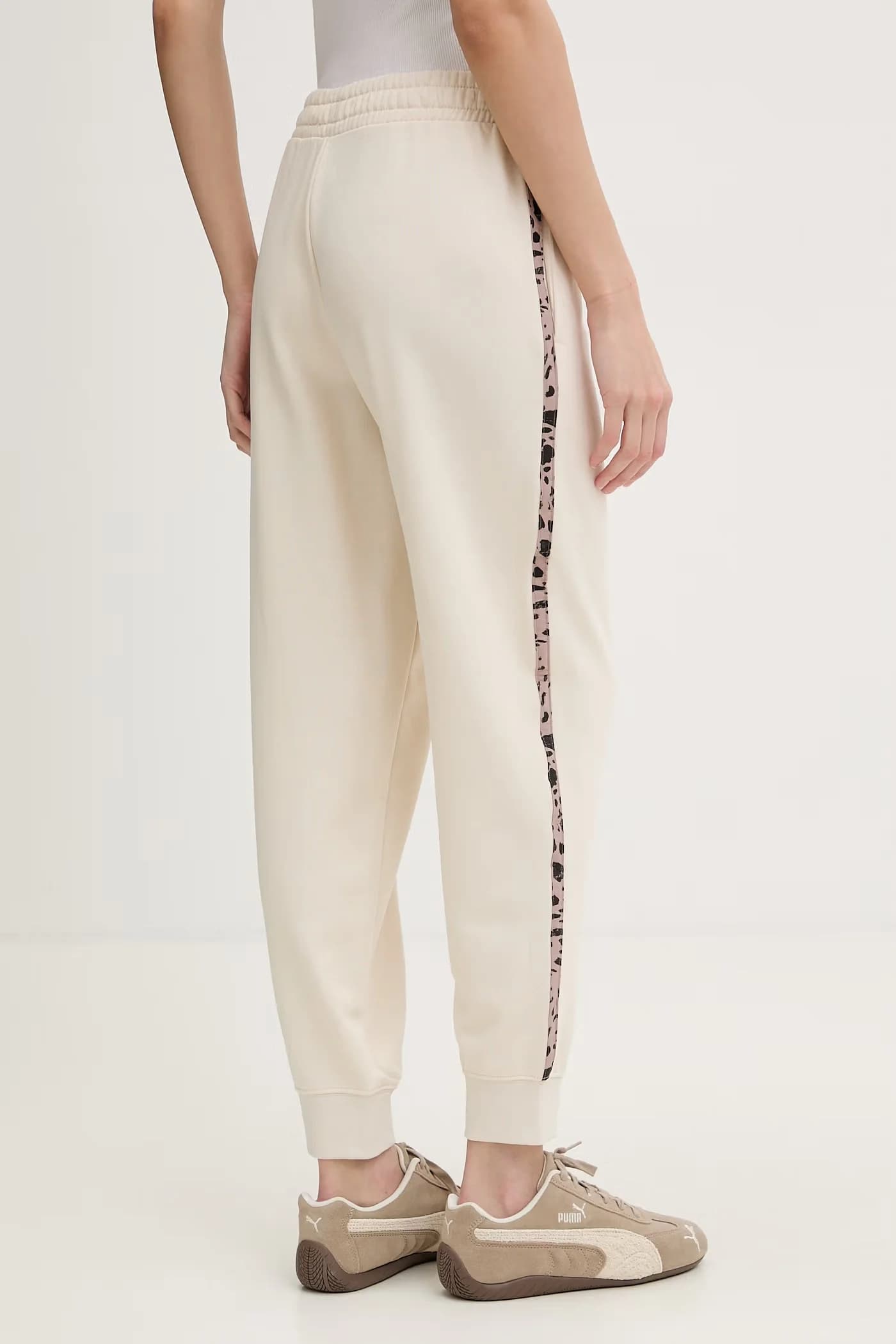 Женские спортивные брюки с хлопковым рисунком Essential с изображением животных - фото 3