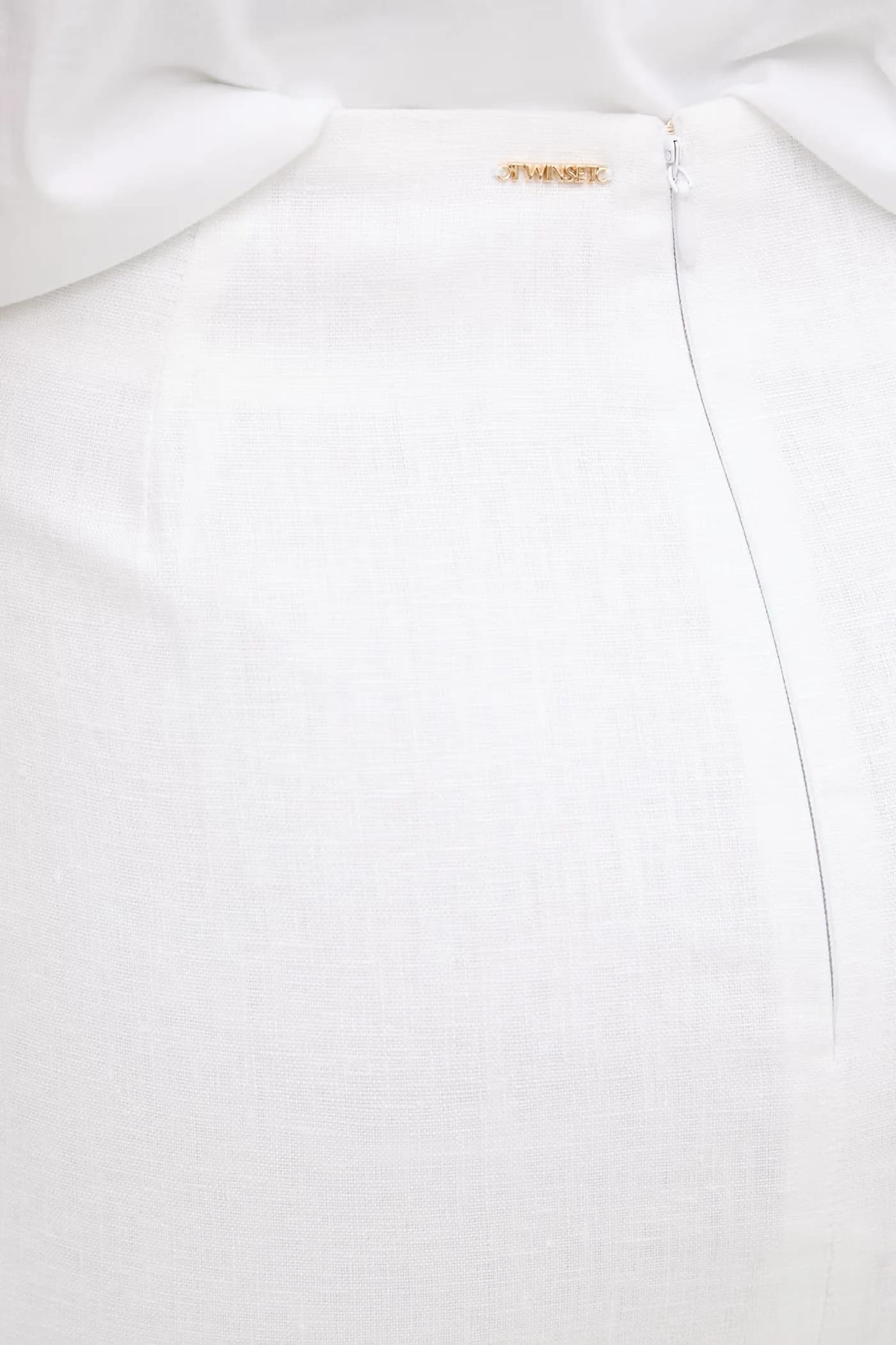 Льняная юбка - фото 9