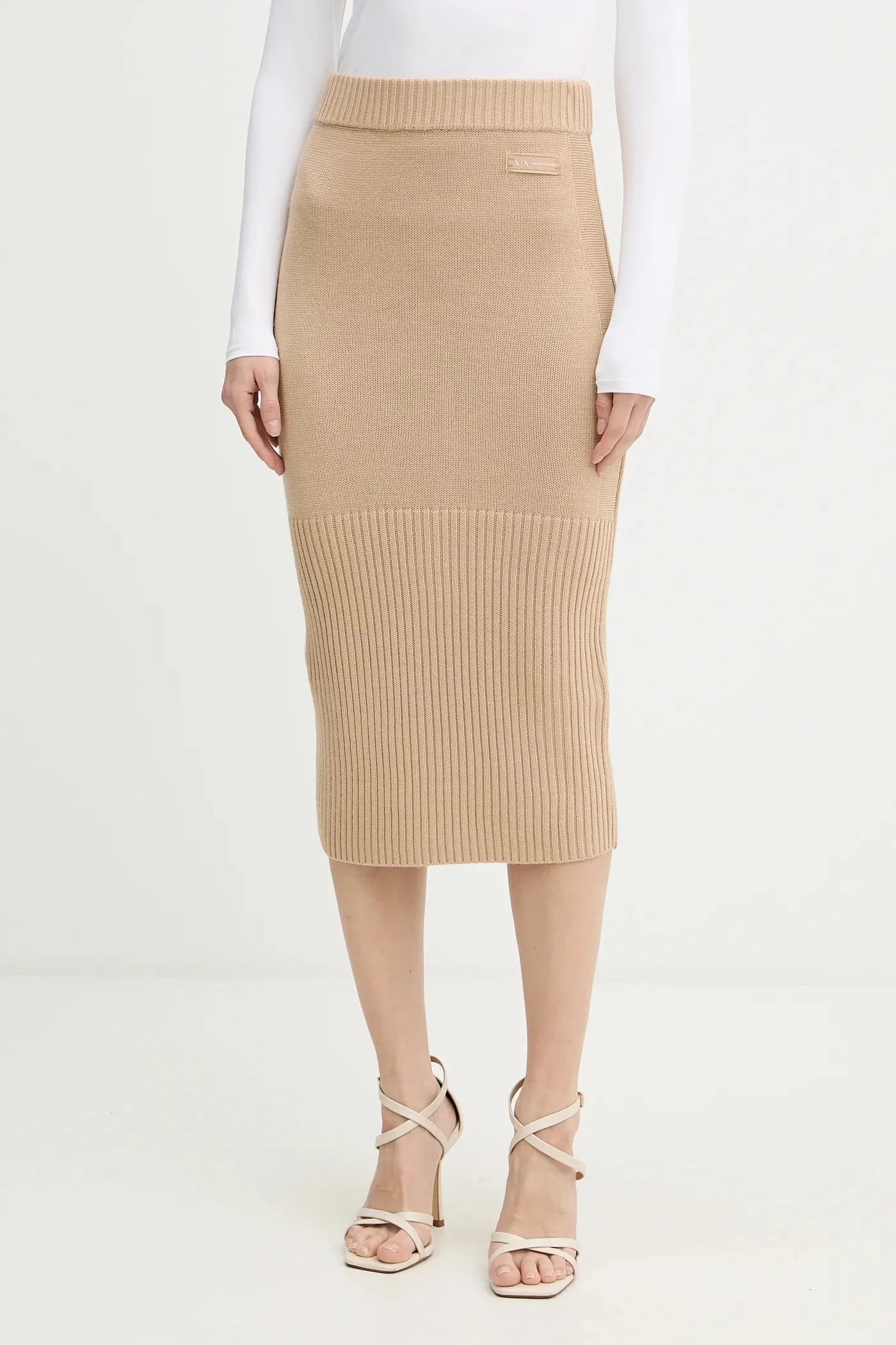 Юбка из шерсти