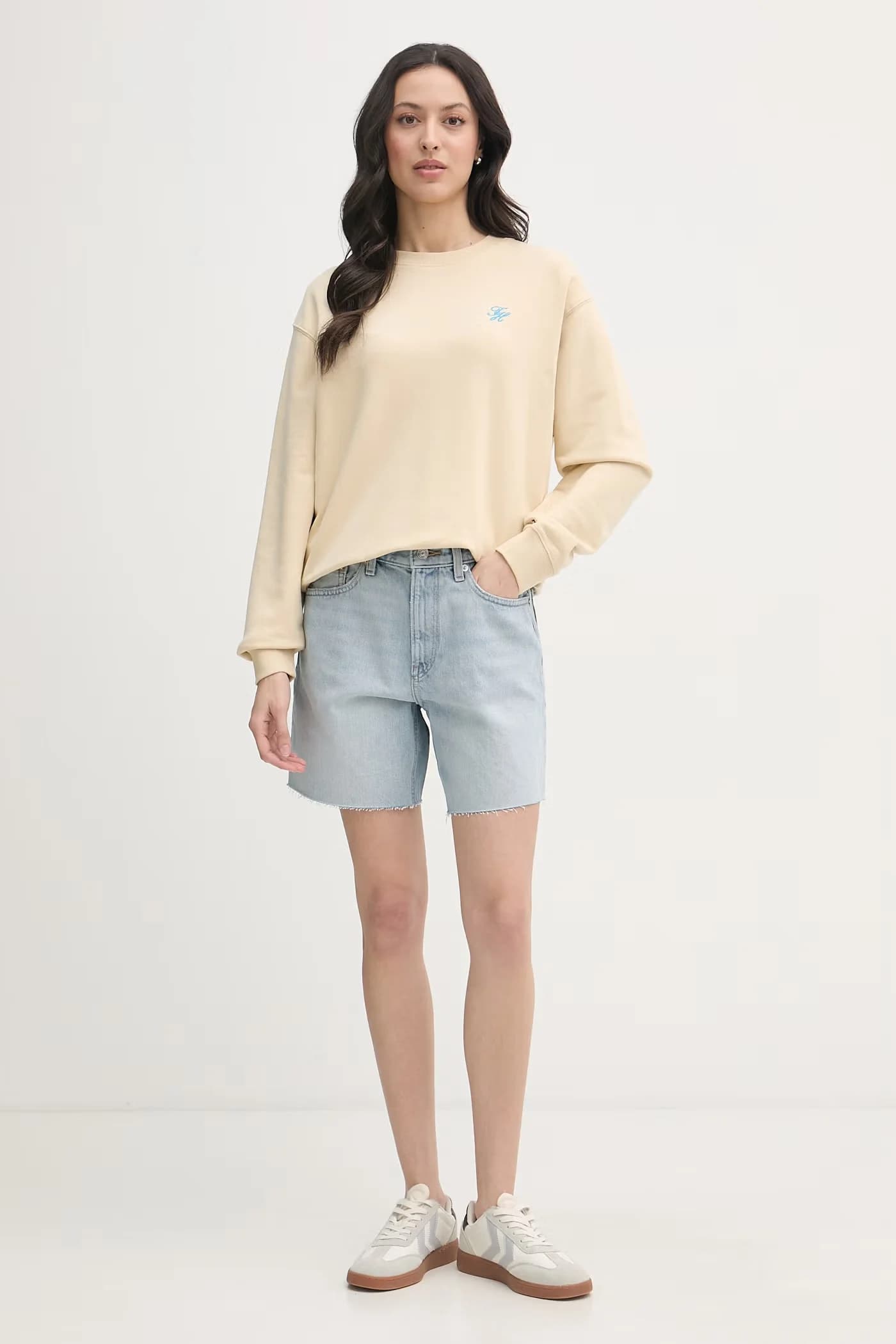 Женские джинсовые шорты - фото 2