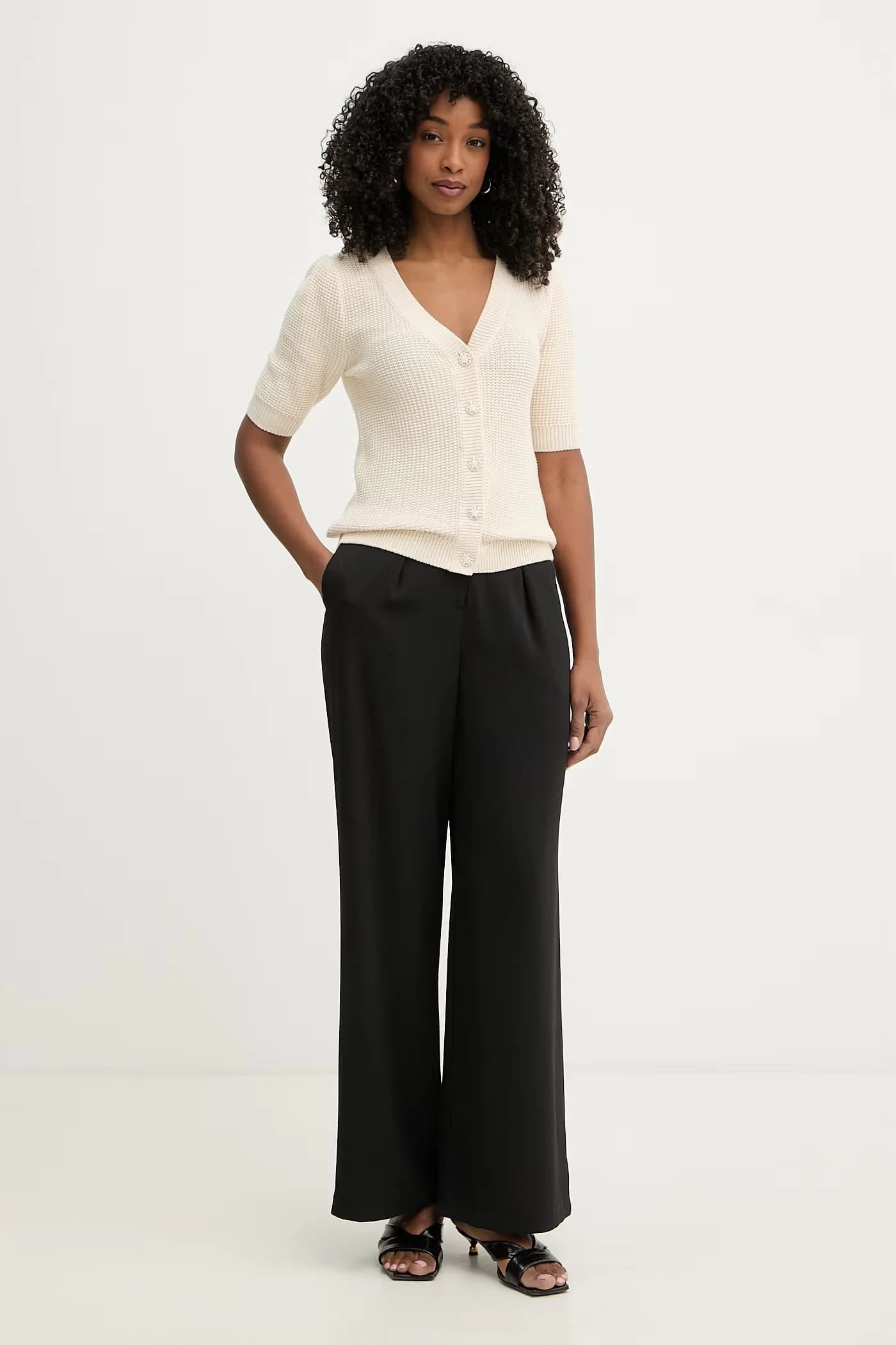 Женский хлопковый кардиган - фото 3