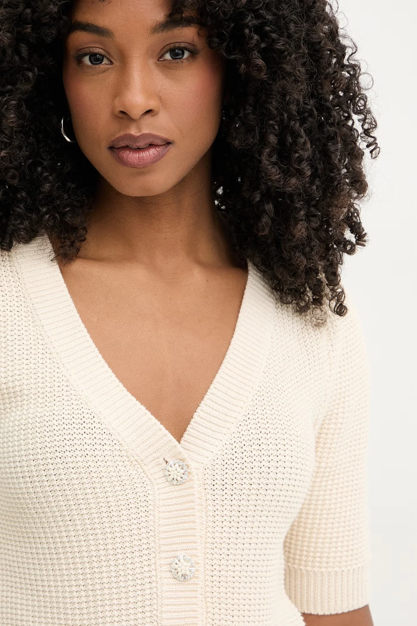 Женский хлопковый кардиган - фото 7