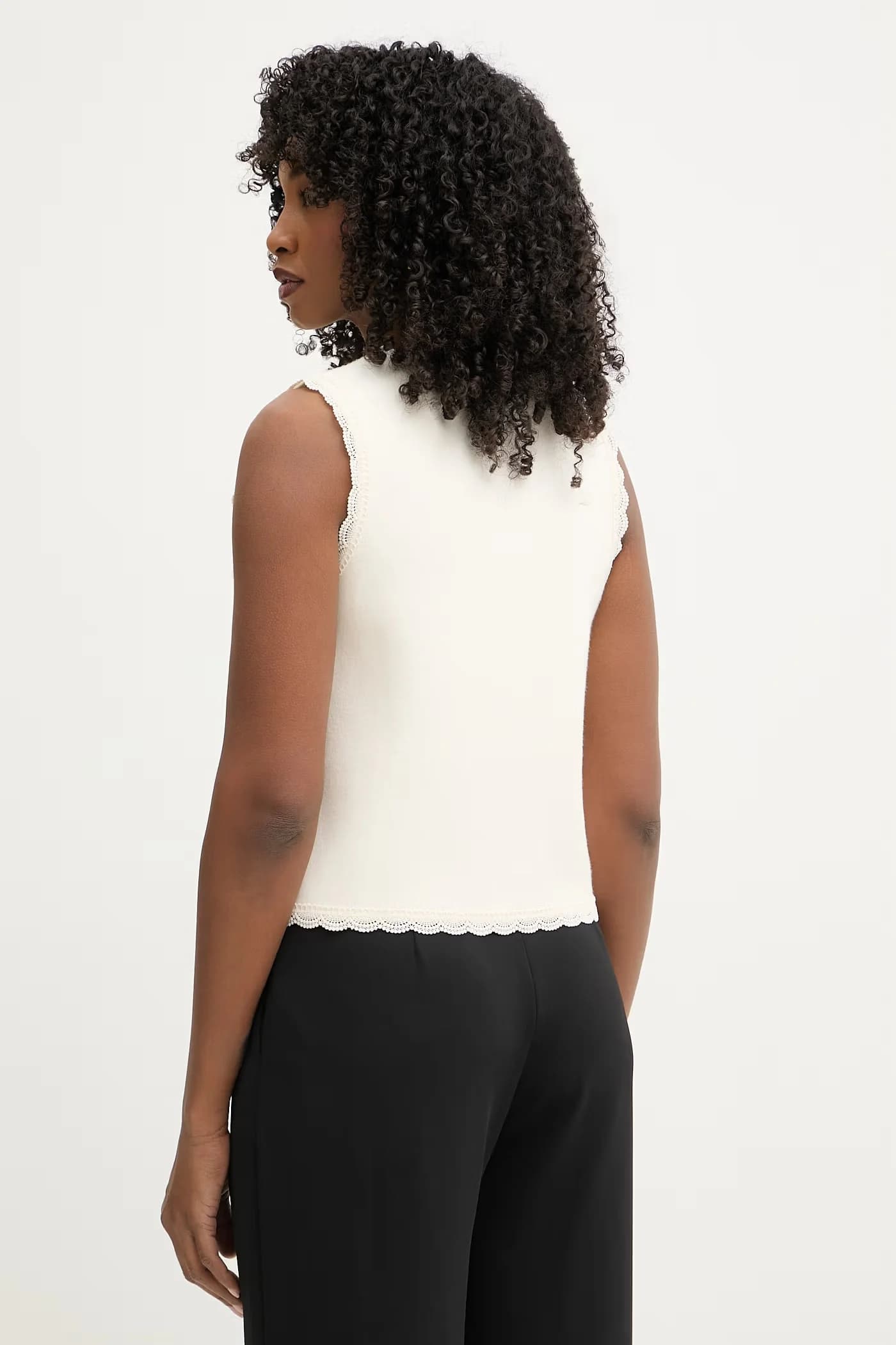 Женский жилет из вискозы - фото 5