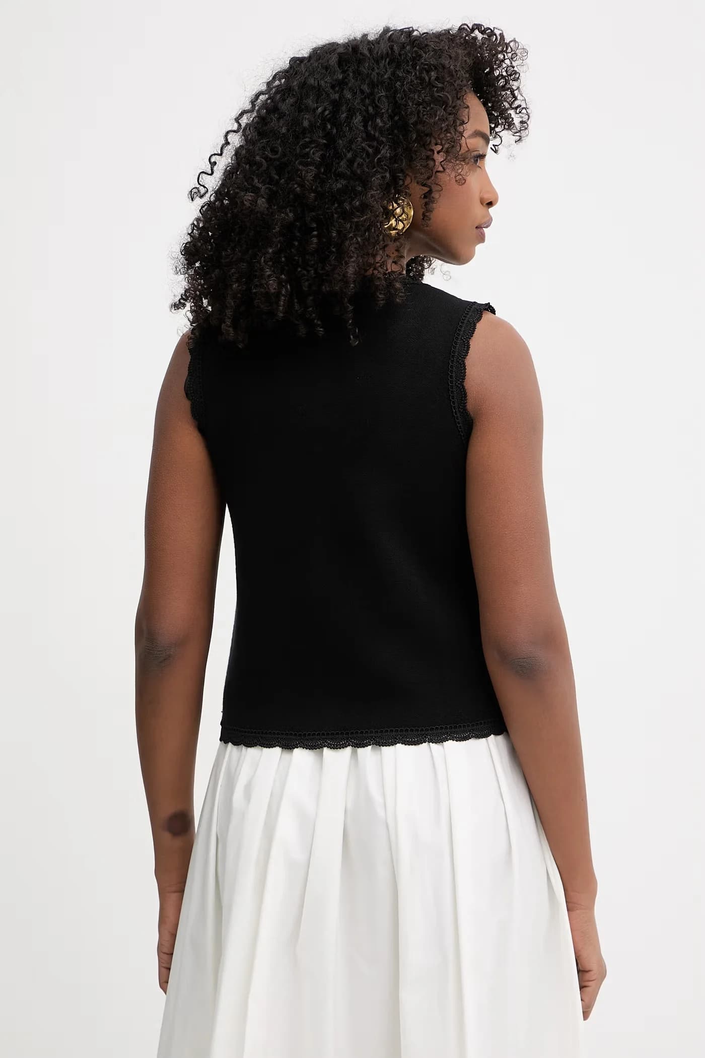 Женский жилет из вискозы - фото 3