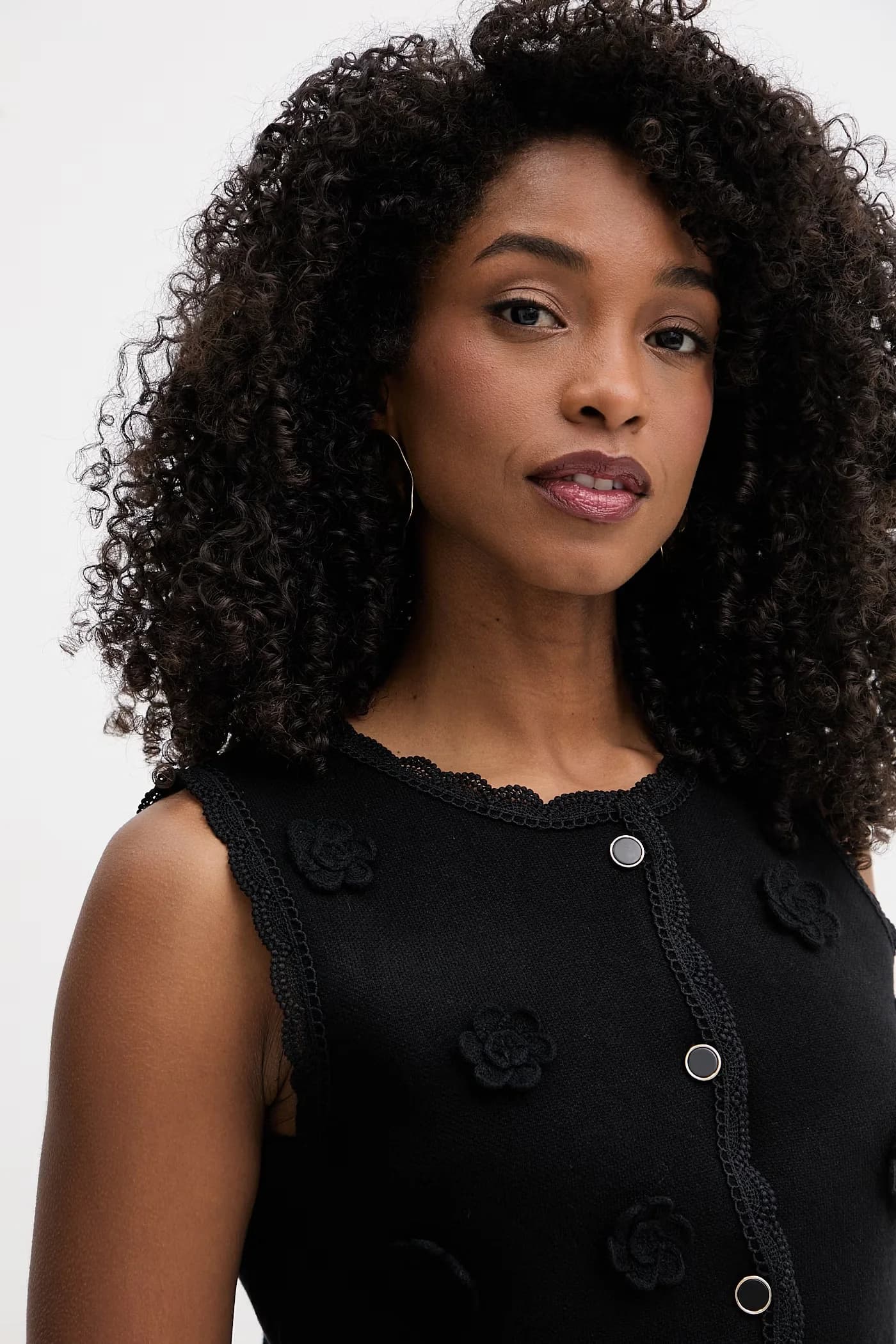 Женский жилет из вискозы - фото 4