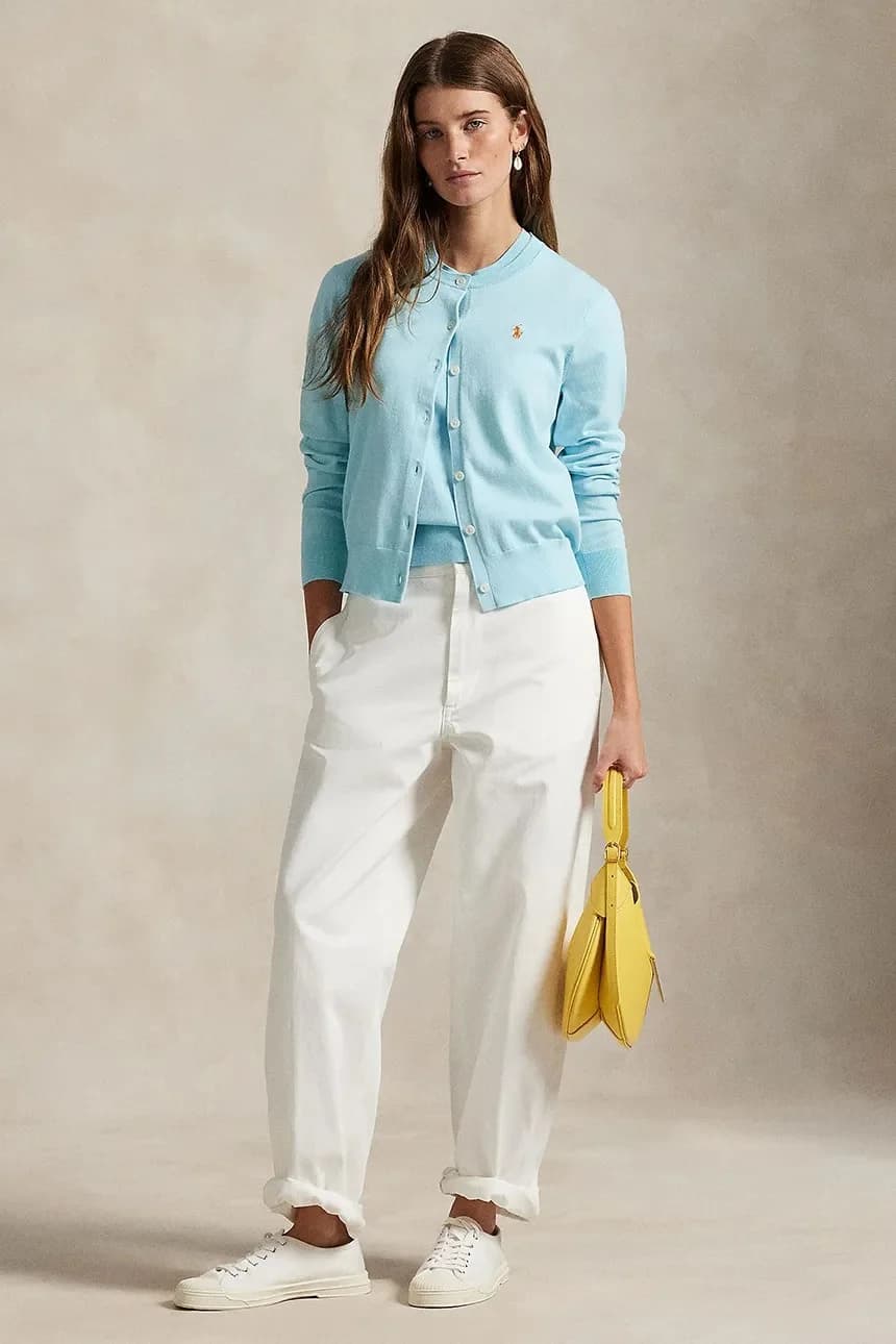 Женский хлопковый кардиган - фото 3