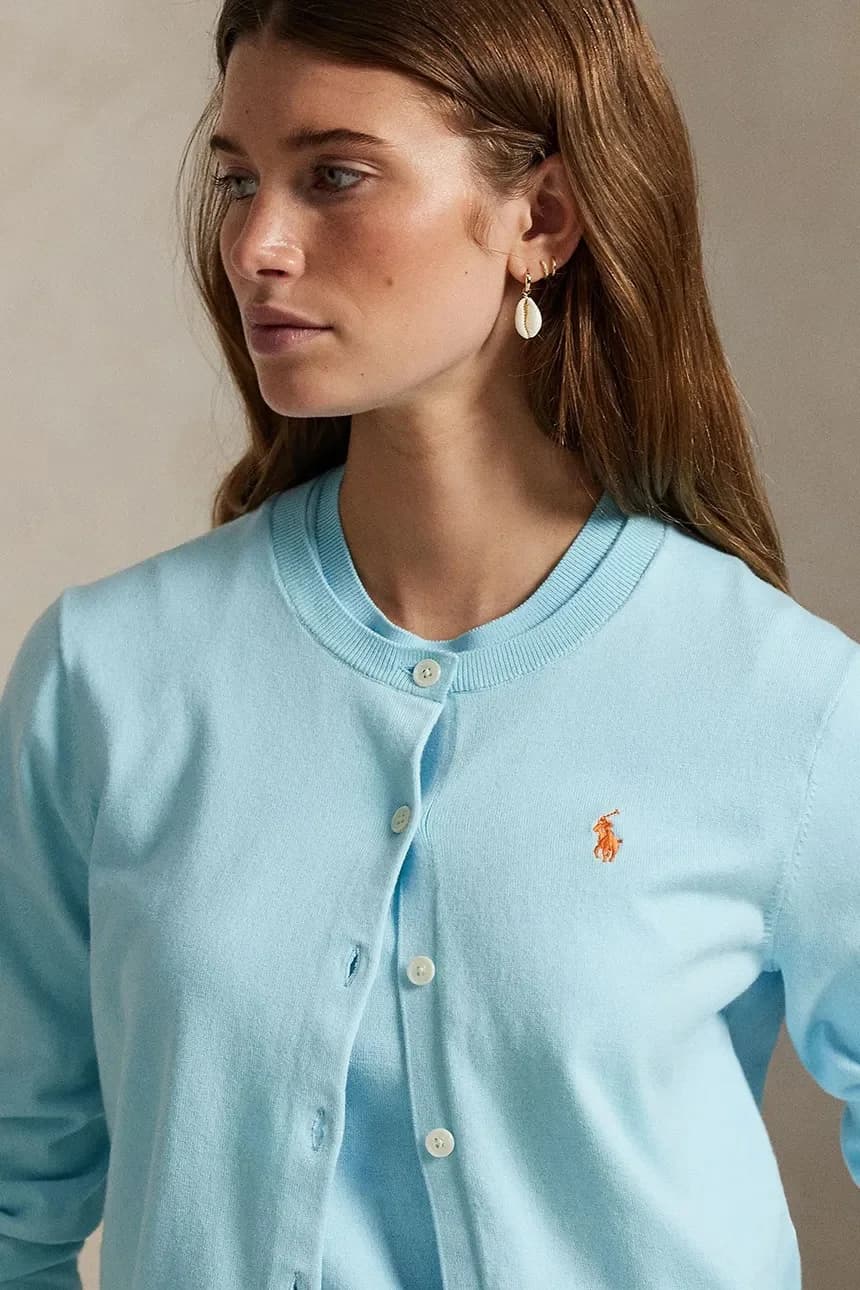 Женский хлопковый кардиган - фото 4