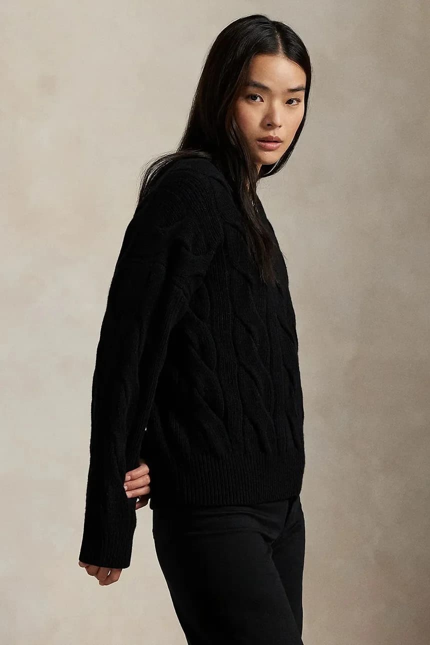 Женский шерстяной свитер