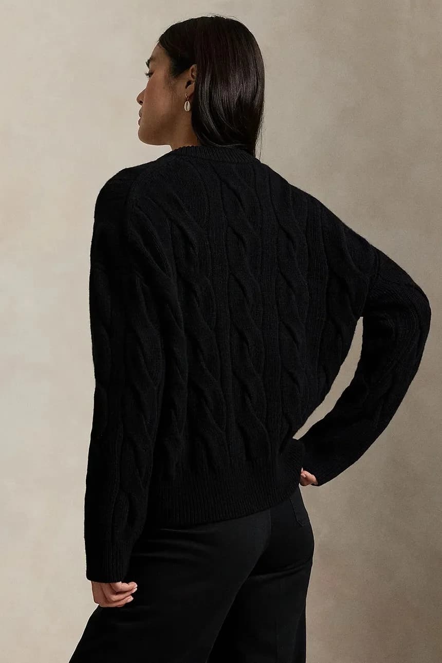 Женский шерстяной свитер - фото 2