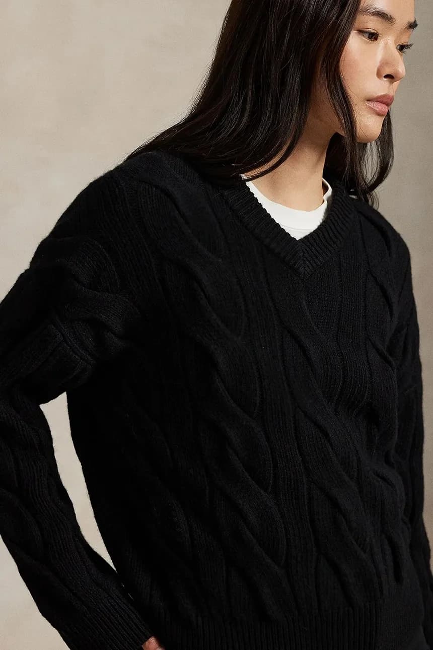 Женский шерстяной свитер - фото 4