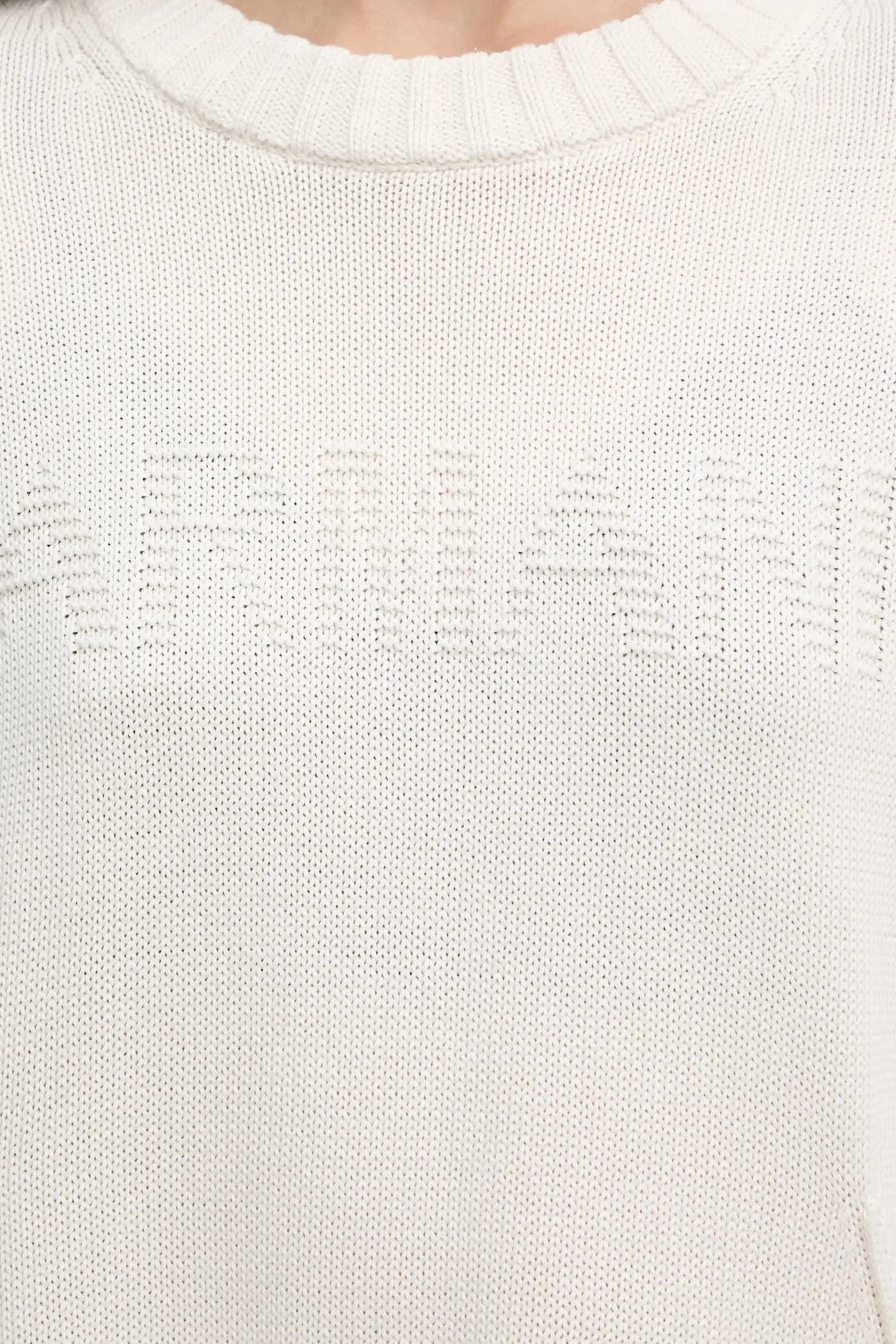 Хлопковый свитер - фото 11