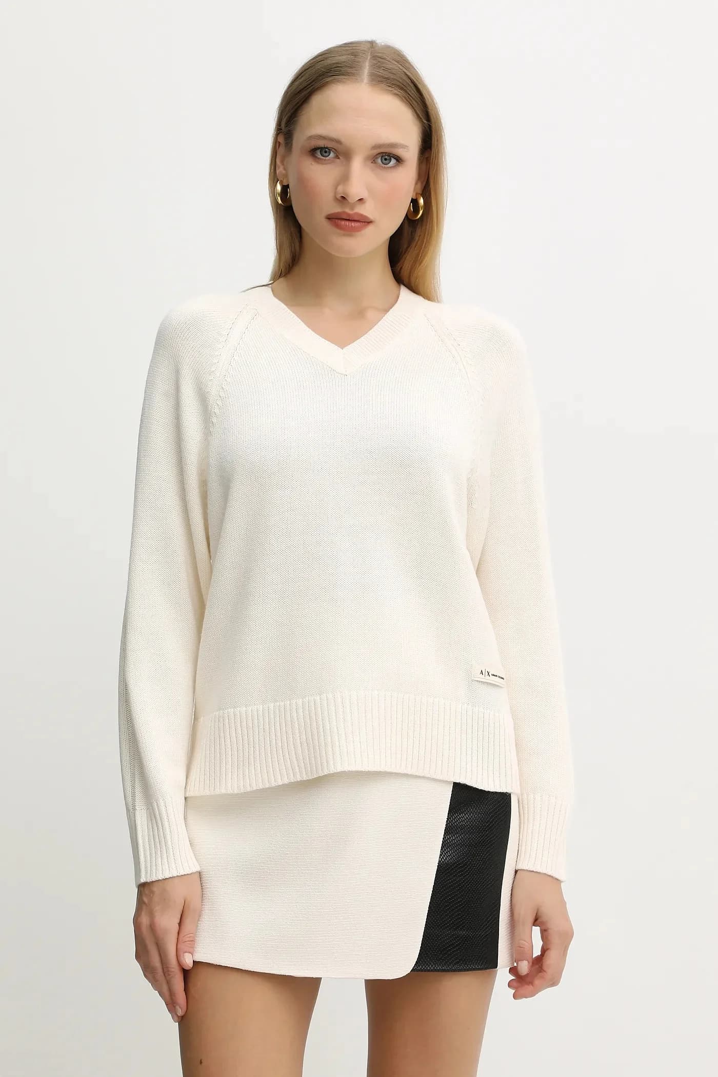 Свитер из смесовой шерсти