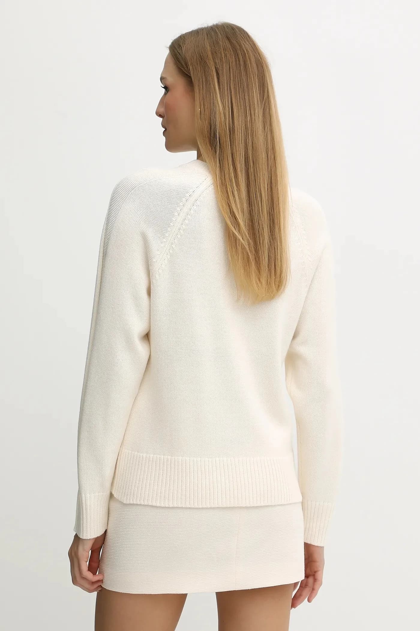 Свитер из смесовой шерсти - фото 5