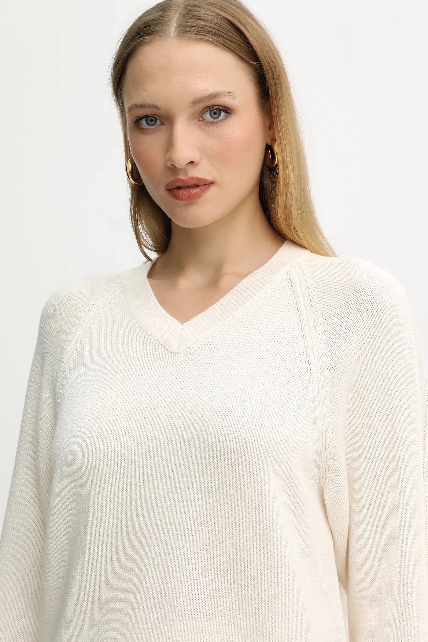 Свитер из смесовой шерсти - фото 7