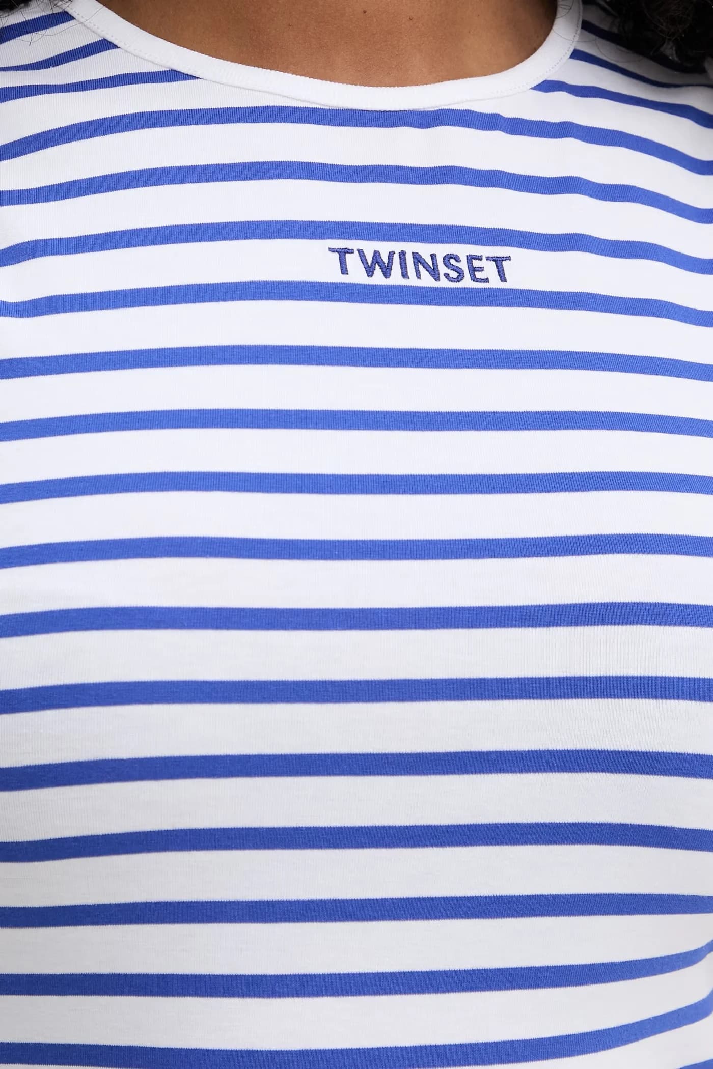 Женский хлопковый топ с эластаном - фото 5