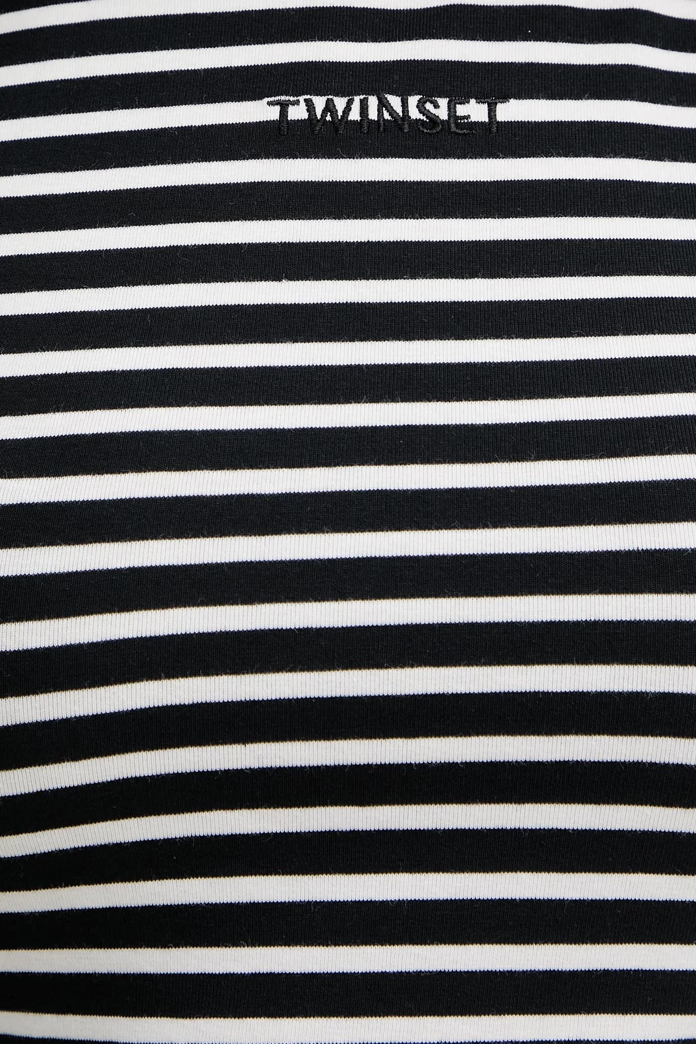 Женский хлопковый топ с эластаном - фото 5