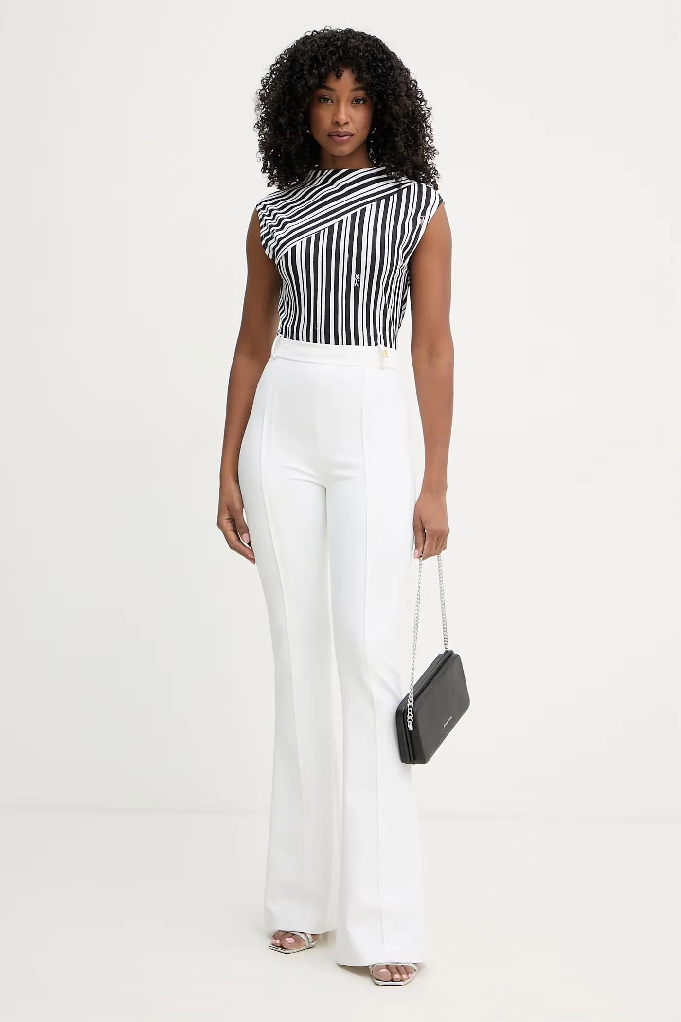 Женский хлопковый топ с эластаном - фото 2