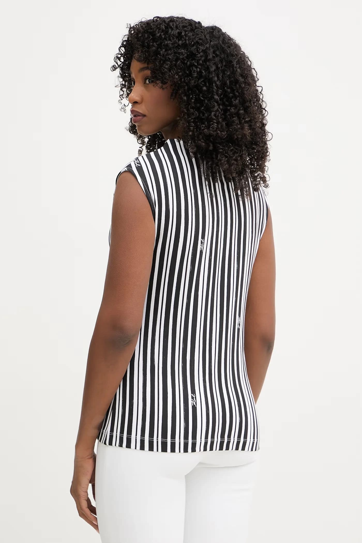 Женский хлопковый топ с эластаном - фото 3