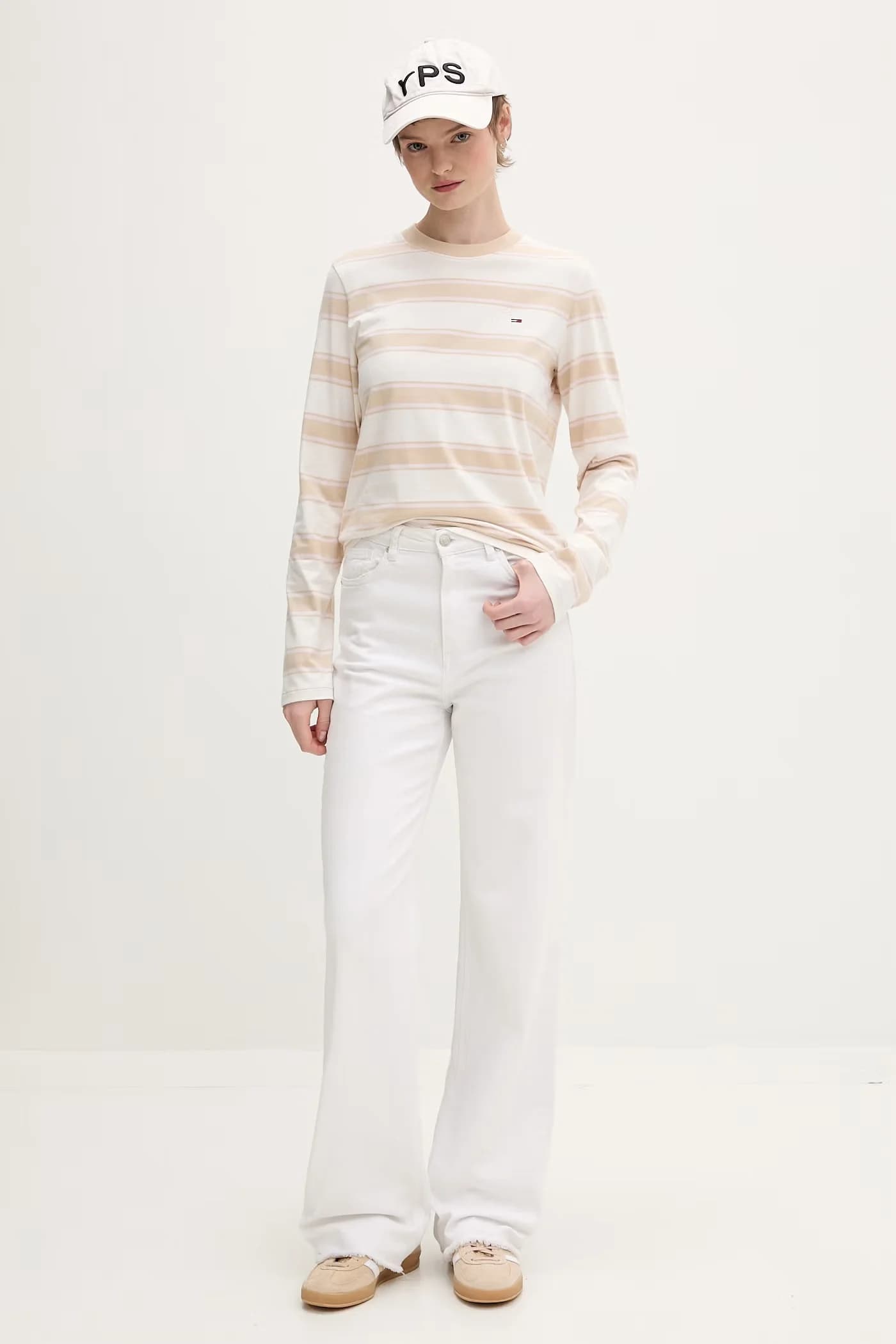 Женская хлопковая рубашка с длинным рукавом - фото 3