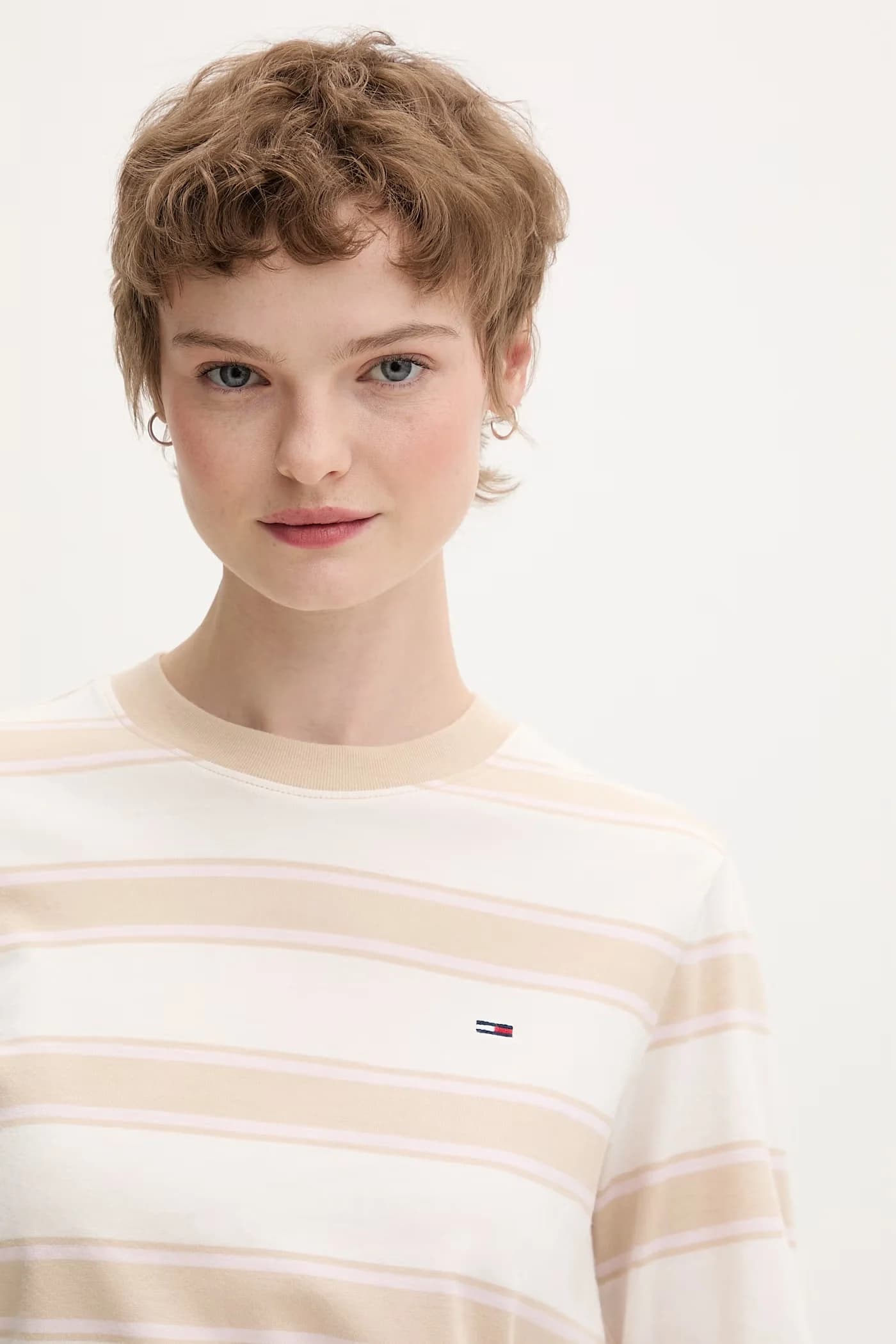 Женская хлопковая рубашка с длинным рукавом - фото 7