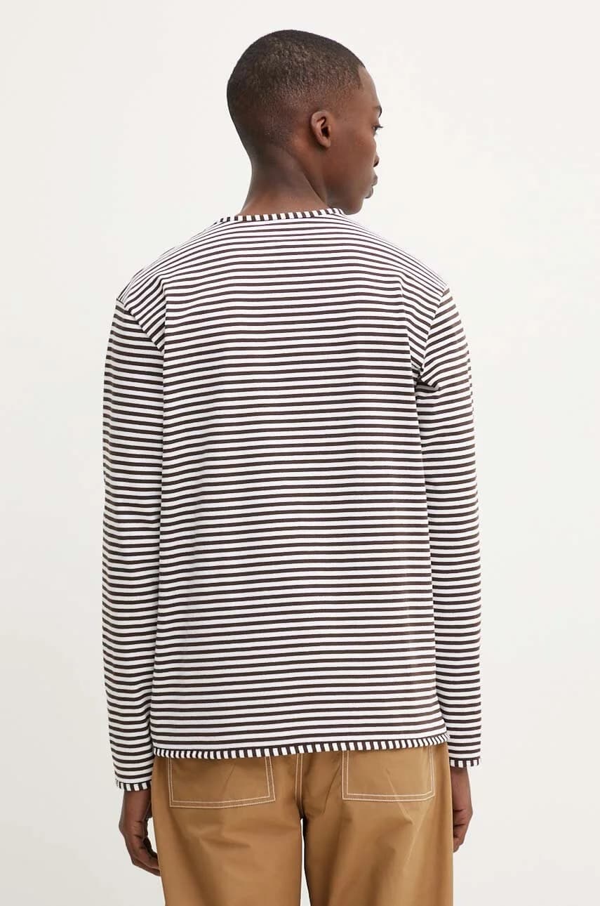 Хлопковая рубашка с длинным рукавом - фото 11