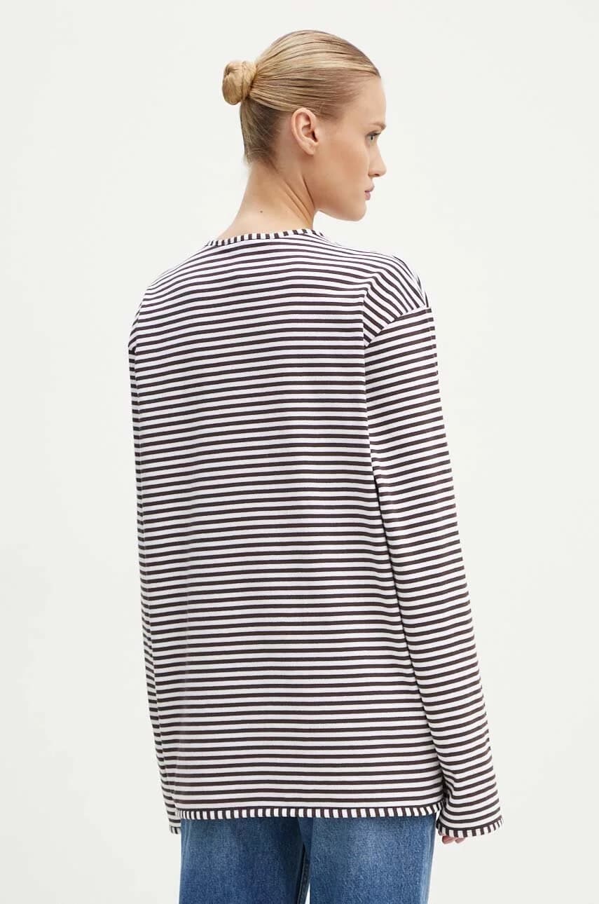 Хлопковая рубашка с длинным рукавом - фото 13