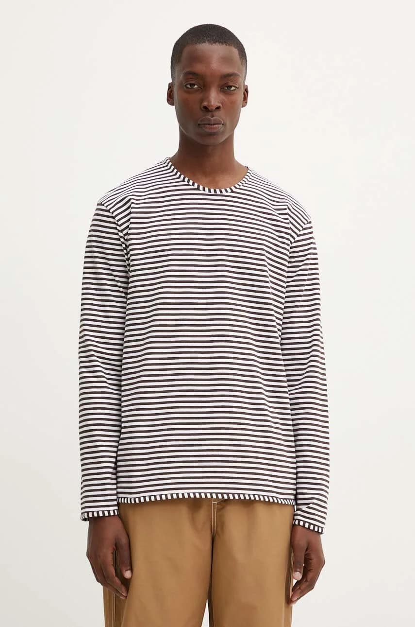 Хлопковая рубашка с длинным рукавом - фото 15