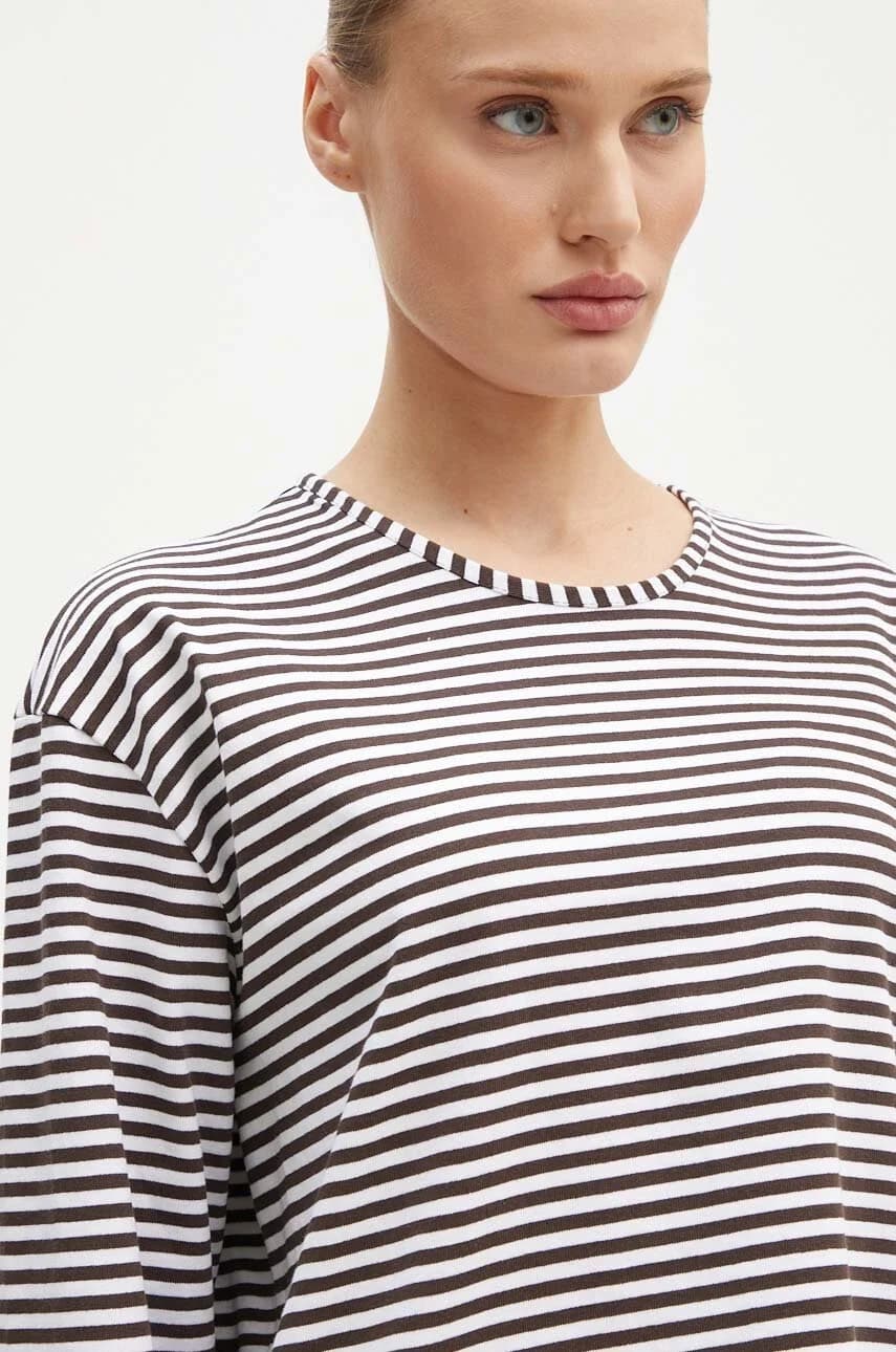 Хлопковая рубашка с длинным рукавом - фото 17