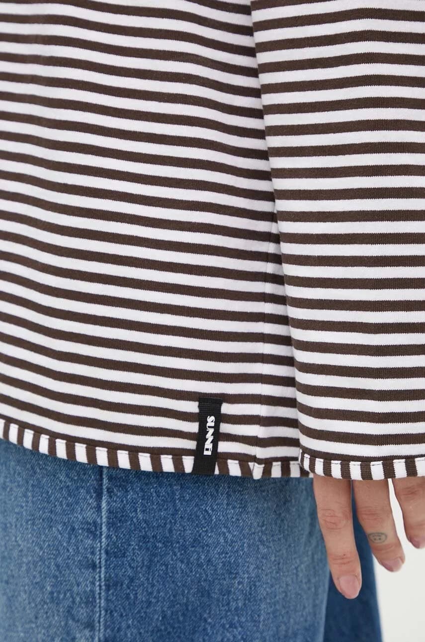 Хлопковая рубашка с длинным рукавом - фото 19