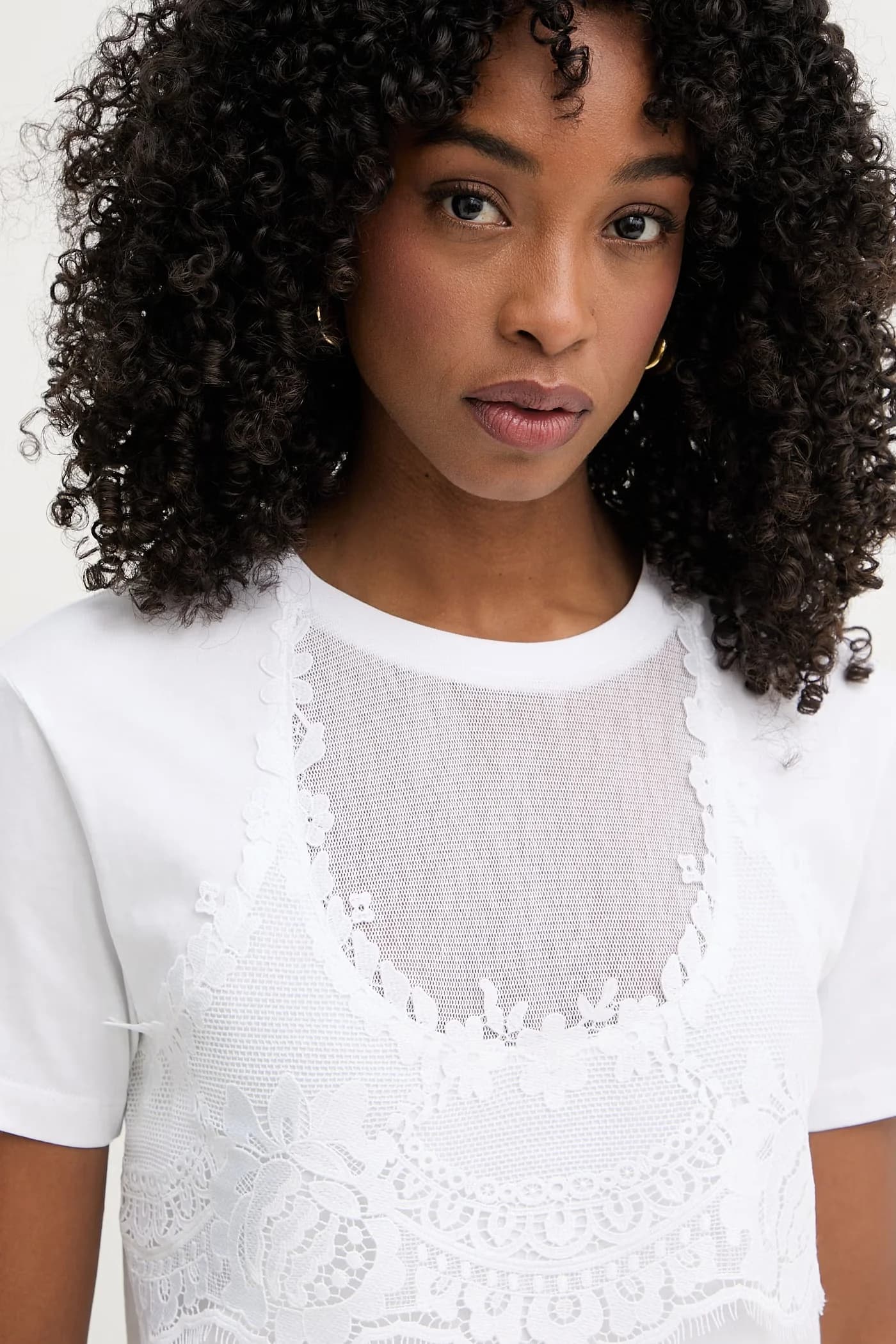 Женская хлопковая футболка - фото 4